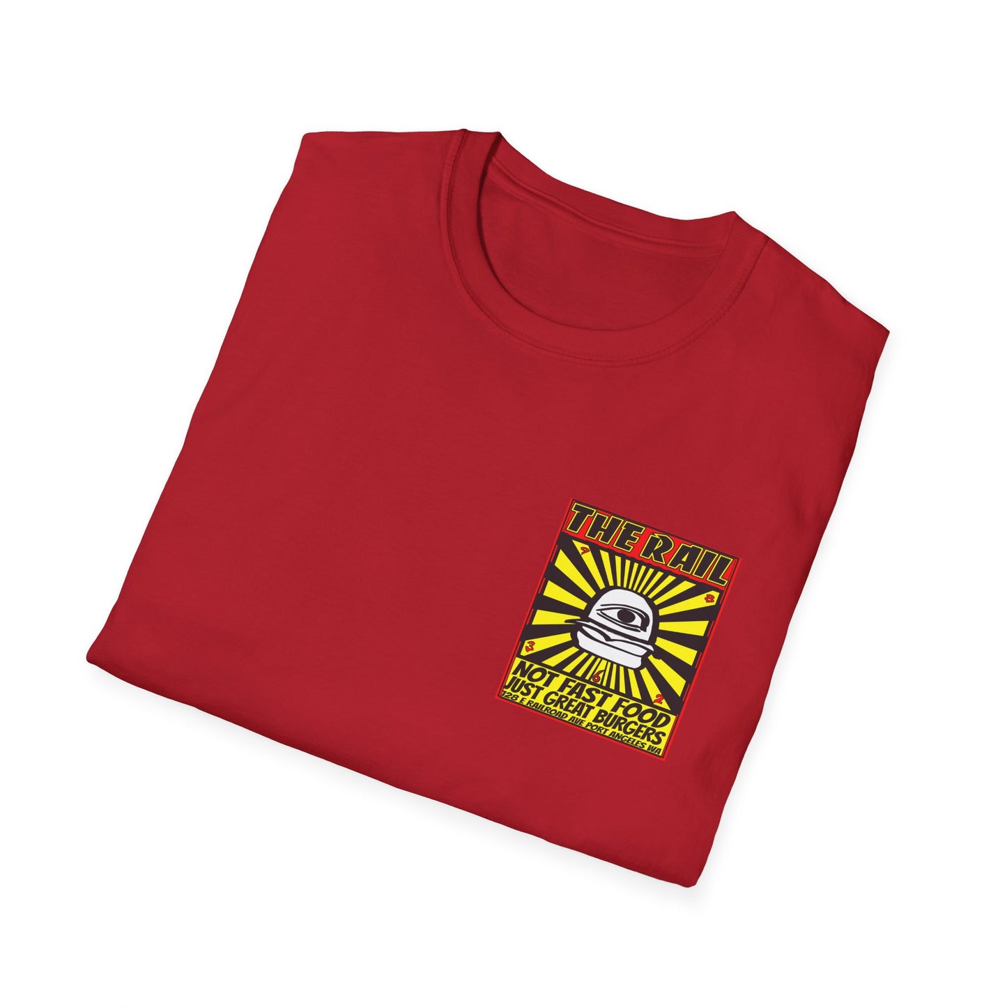 Rail crew gear classic red