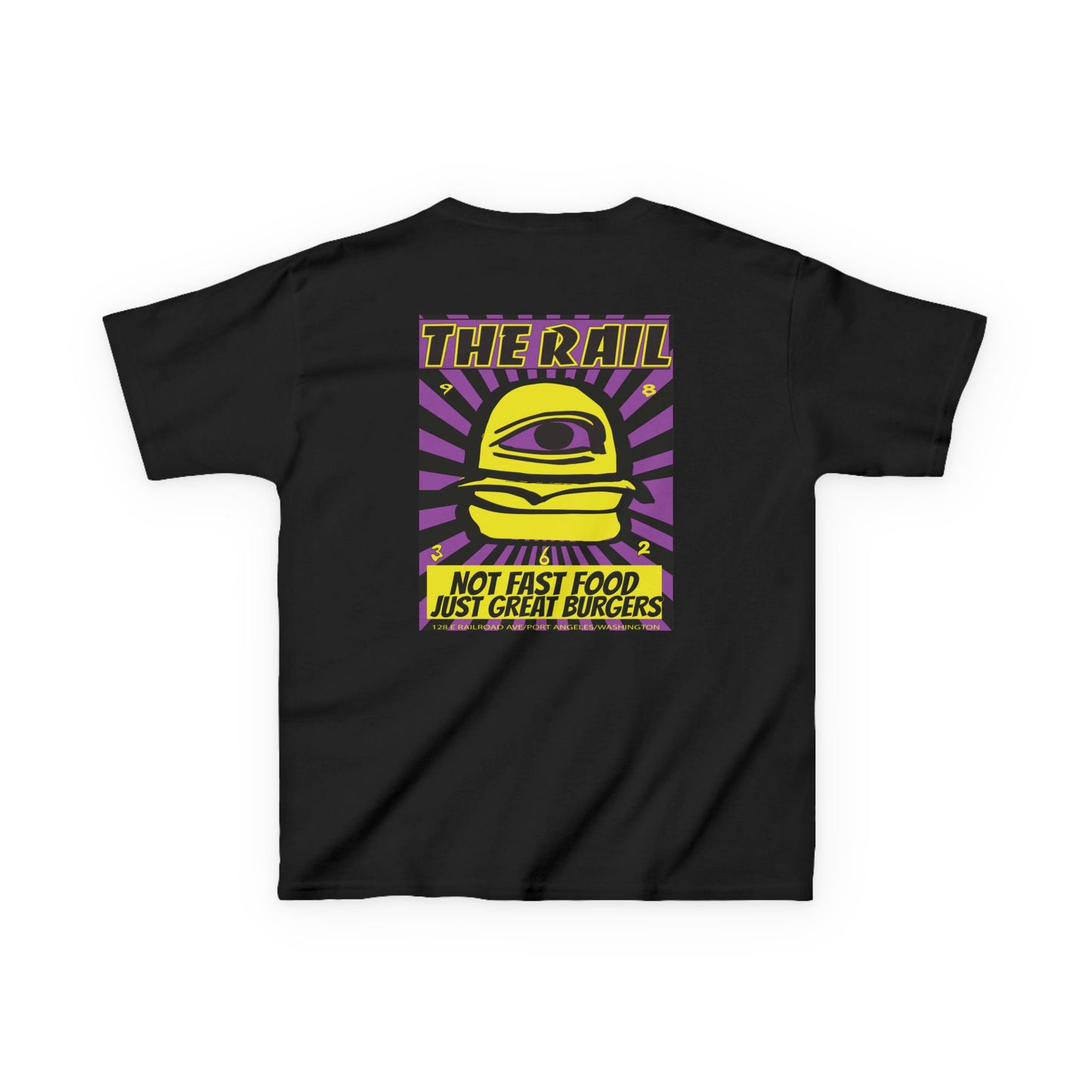 Kids 'The Rail' All seeing burger eye
