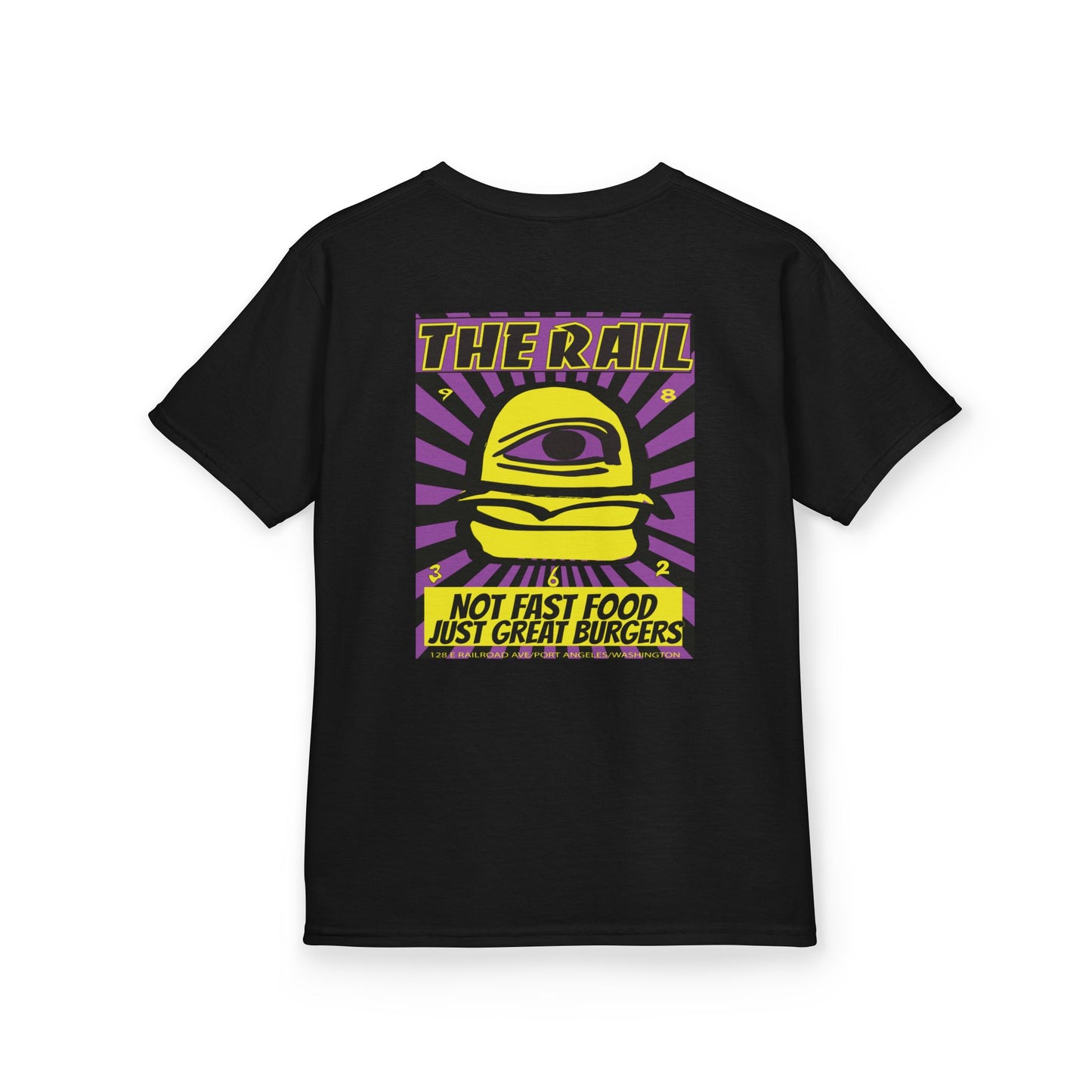 Kids 'The Rail' All seeing burger eye