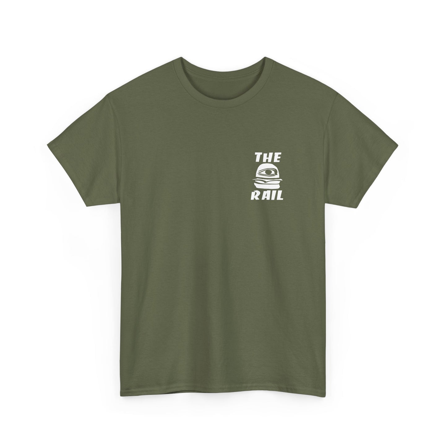 Graphic Tee - The Rail All Seeing Eye Burgers Design
