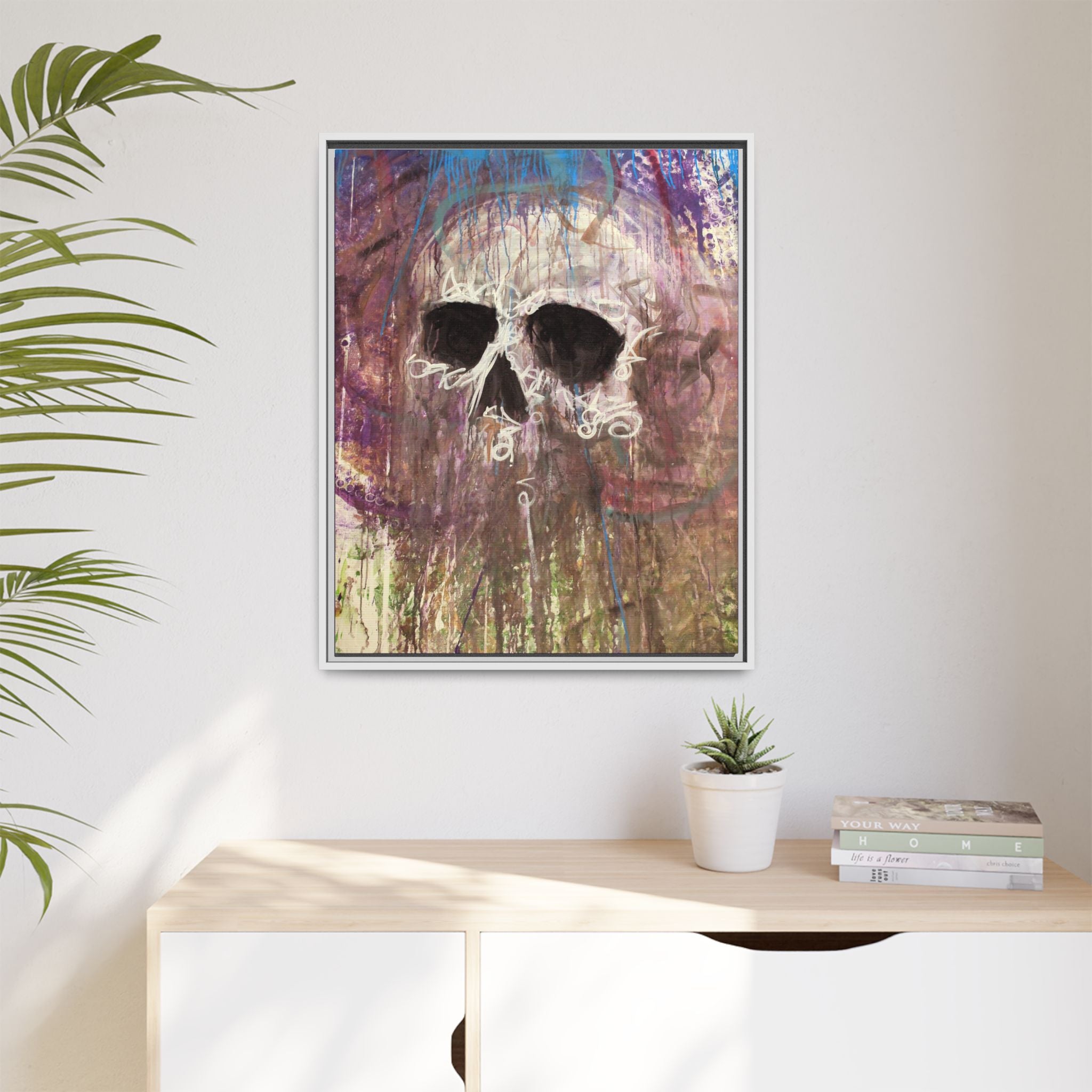 Arctic — Framed Matte Canvas print by Larry White