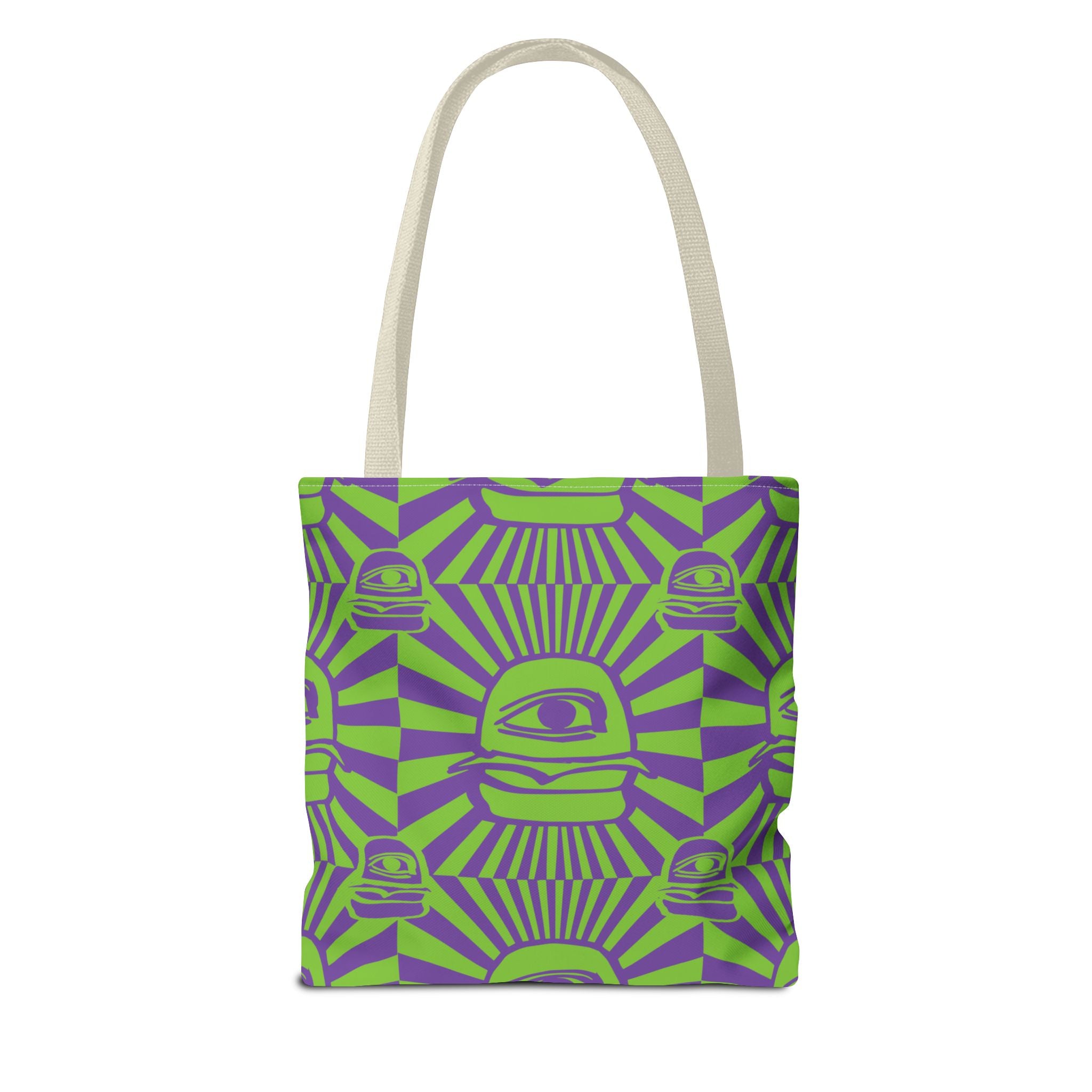 Groovy Eye-Catching Tote Bag - Perfect for Festivals & Everyday Use