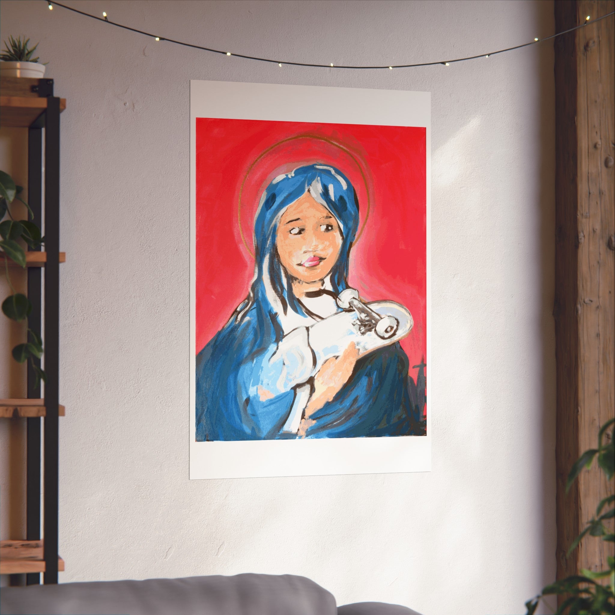 Immaculate Skateboard Faith Fine Art Poster