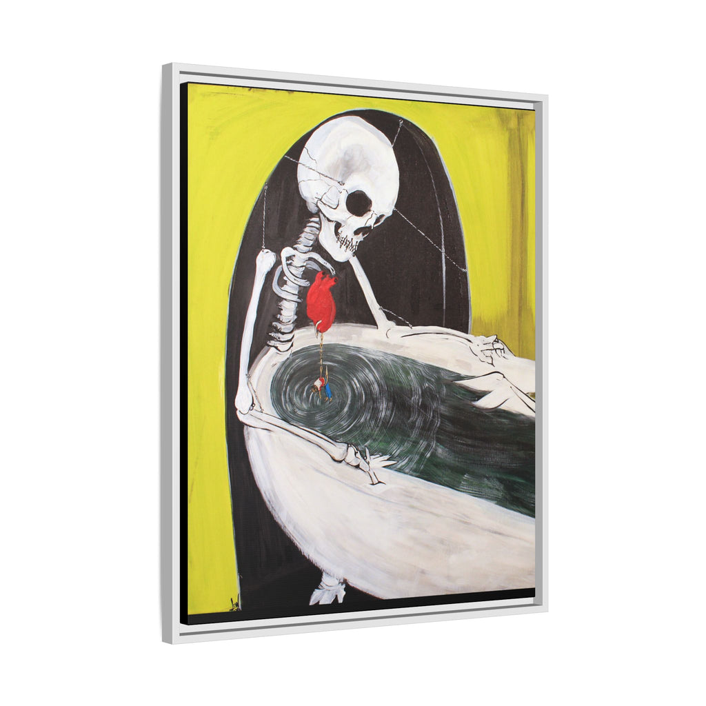 Broken Canvas Print by Larry White