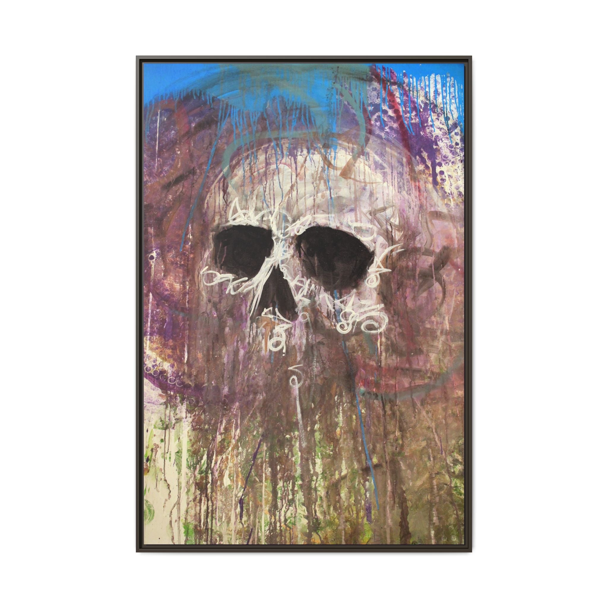 Arctic — Framed Matte Canvas print by Larry White