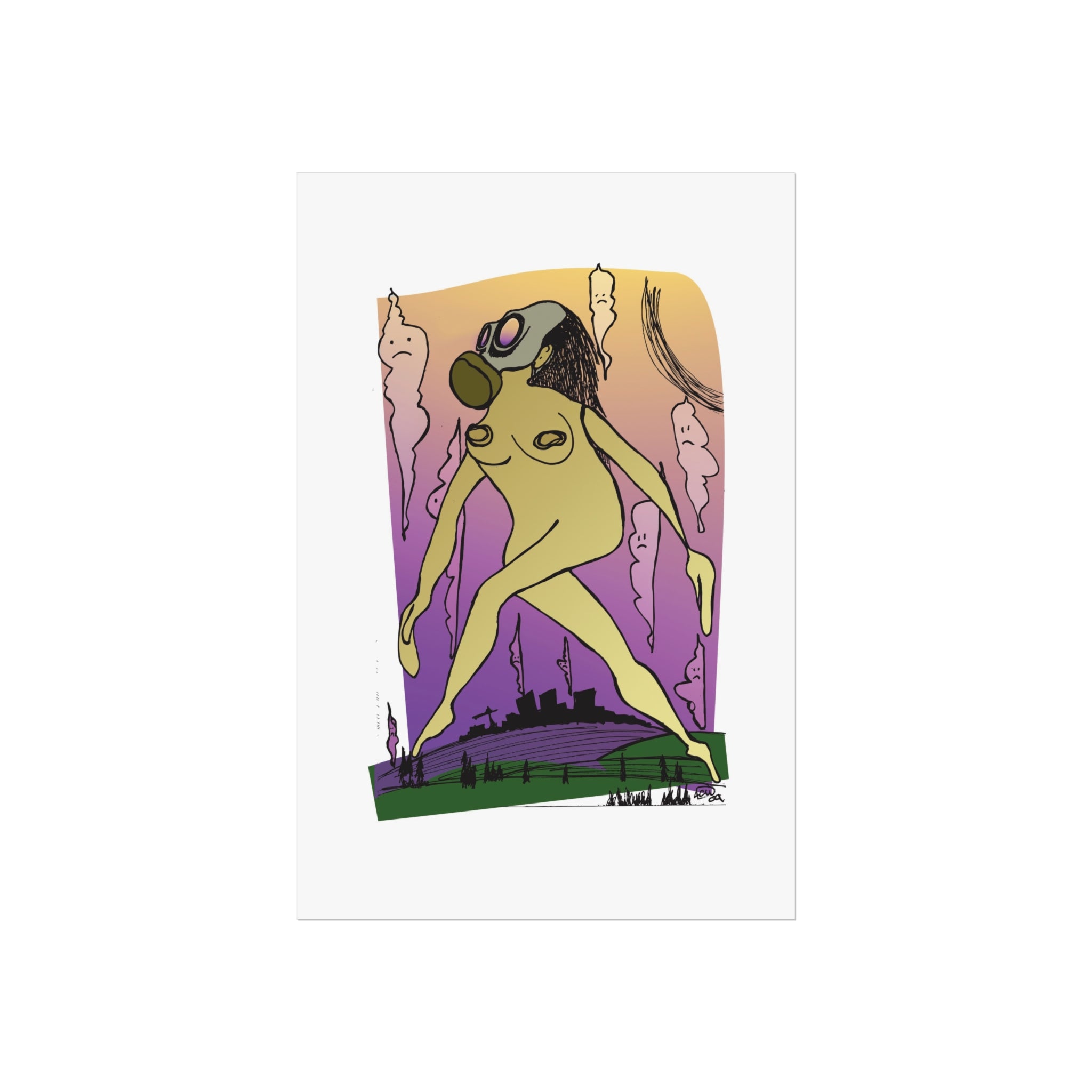 Mother — Fine Art Poster ("Mother" by Larry White)