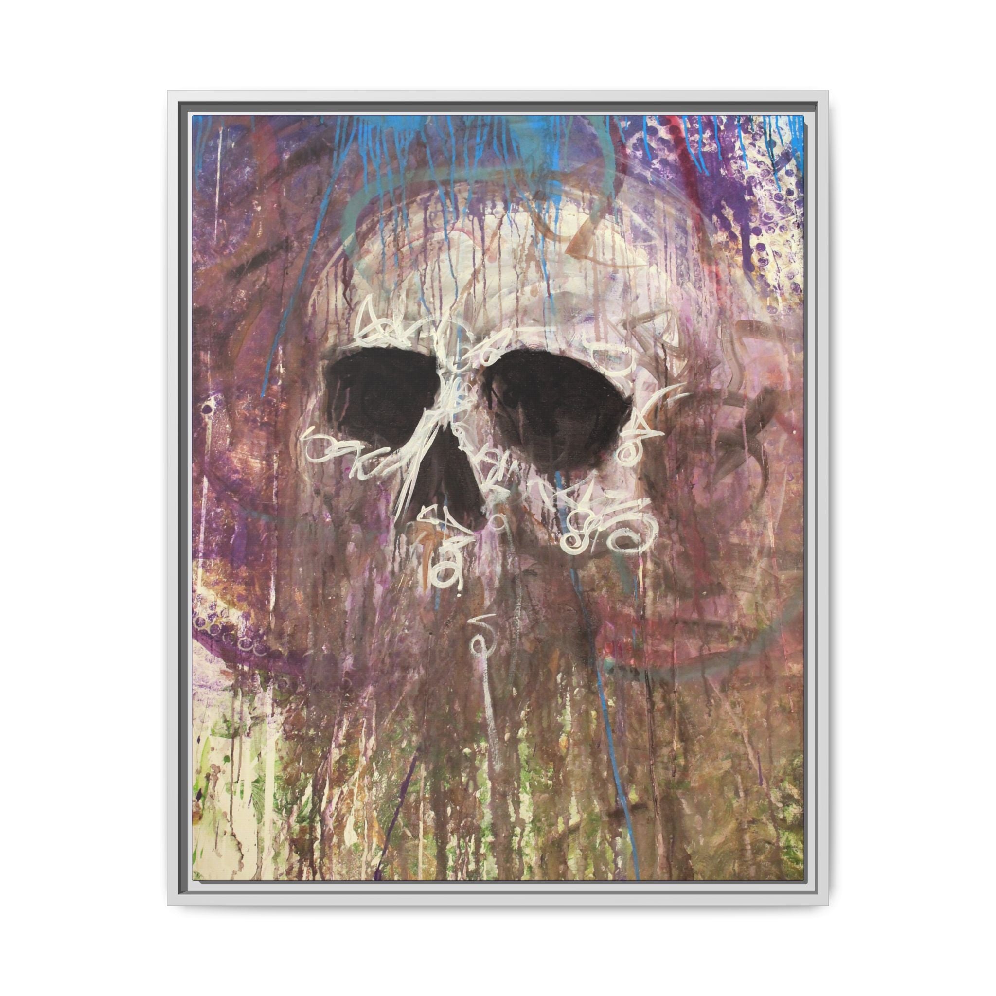 Arctic — Framed Matte Canvas print by Larry White