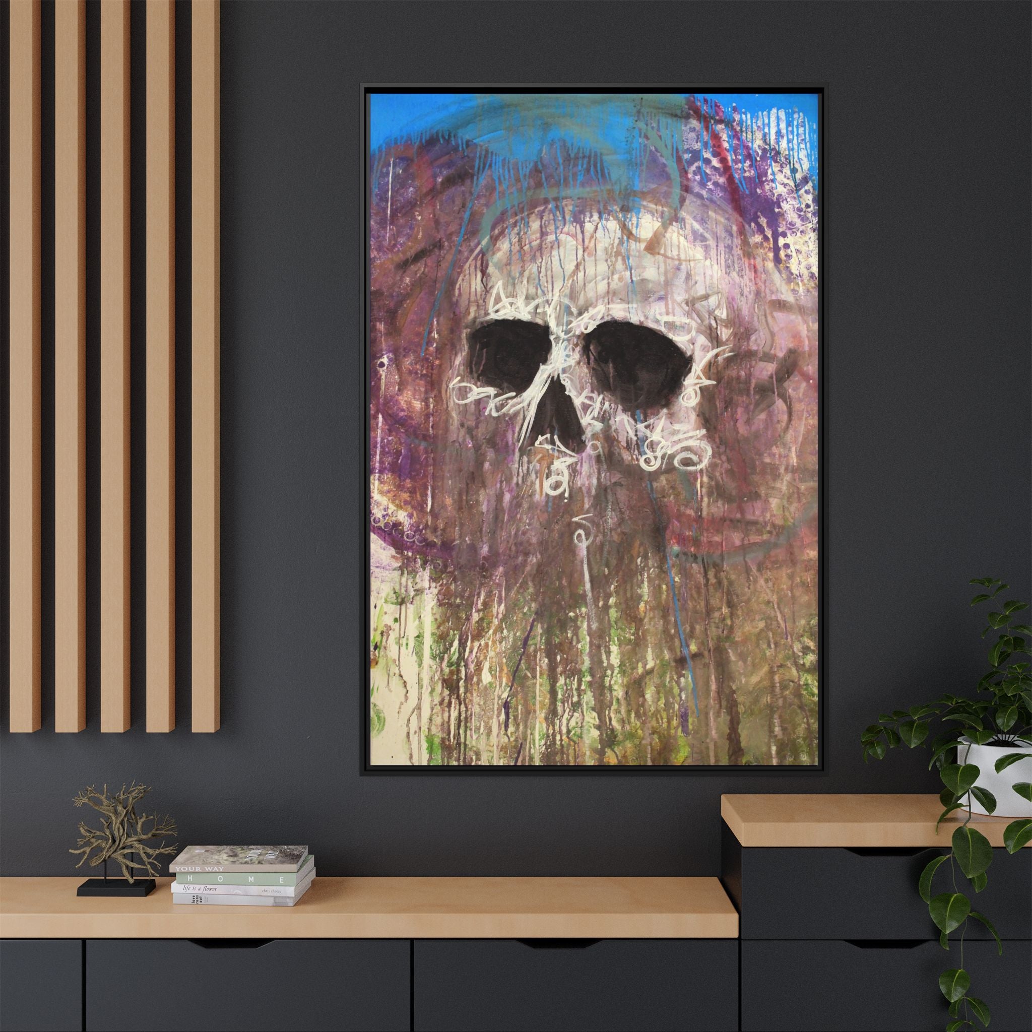 Arctic — Framed Matte Canvas print by Larry White
