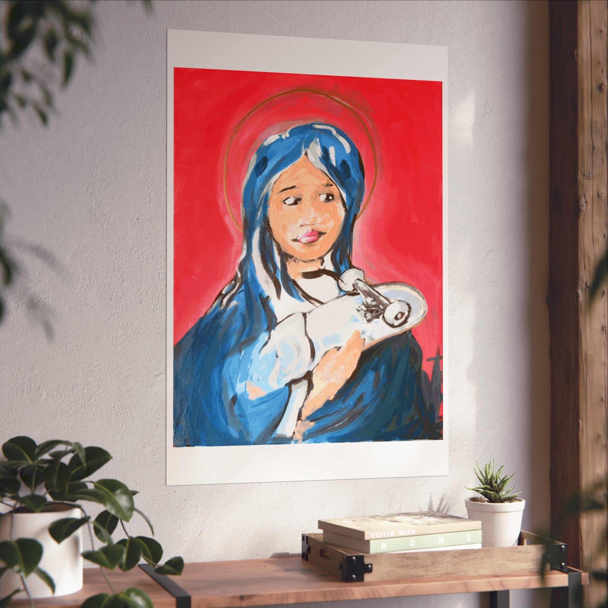 Immaculate Skateboard Faith Fine Art Poster