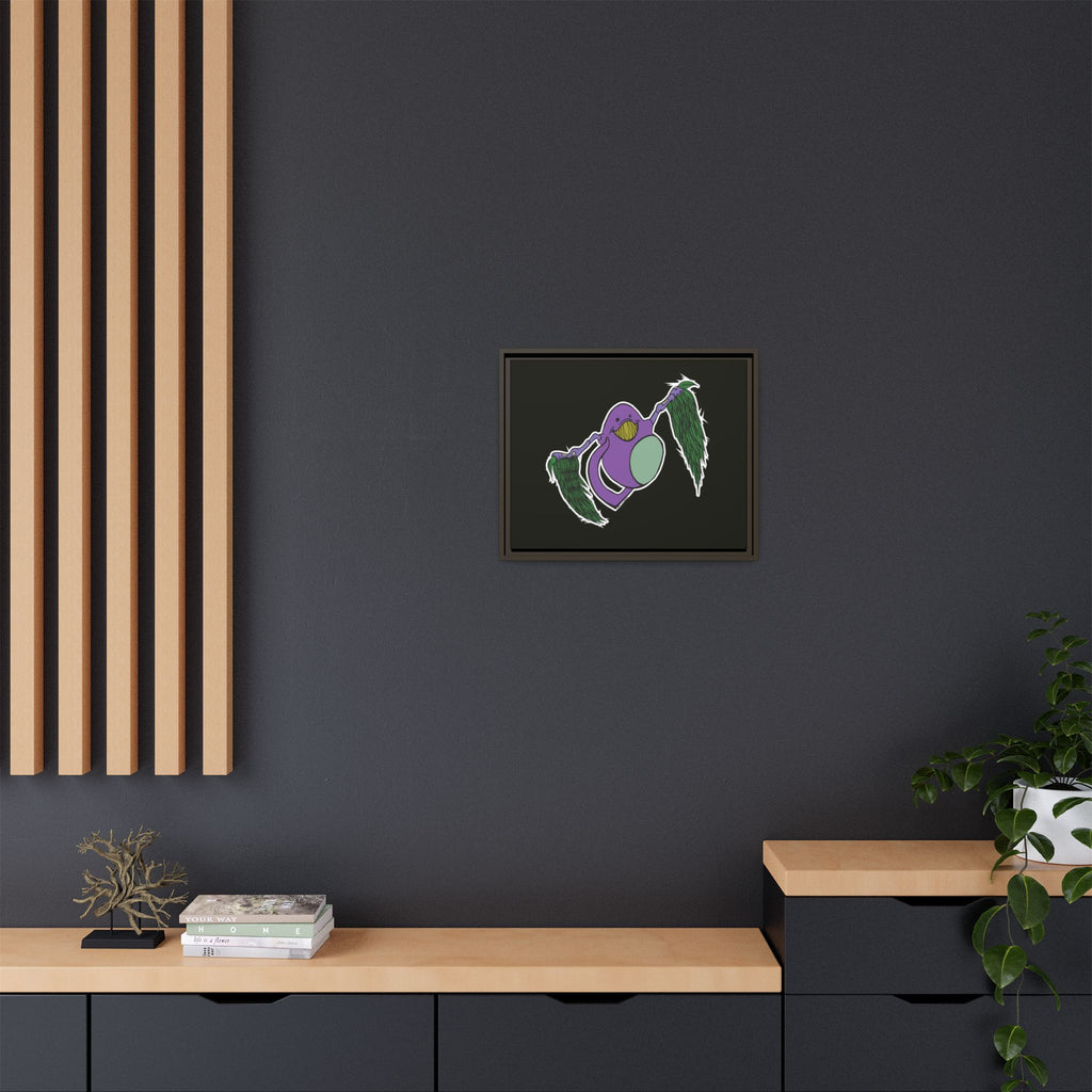 "Fly Guy" Framed Matte Canvas Art —By Larry White