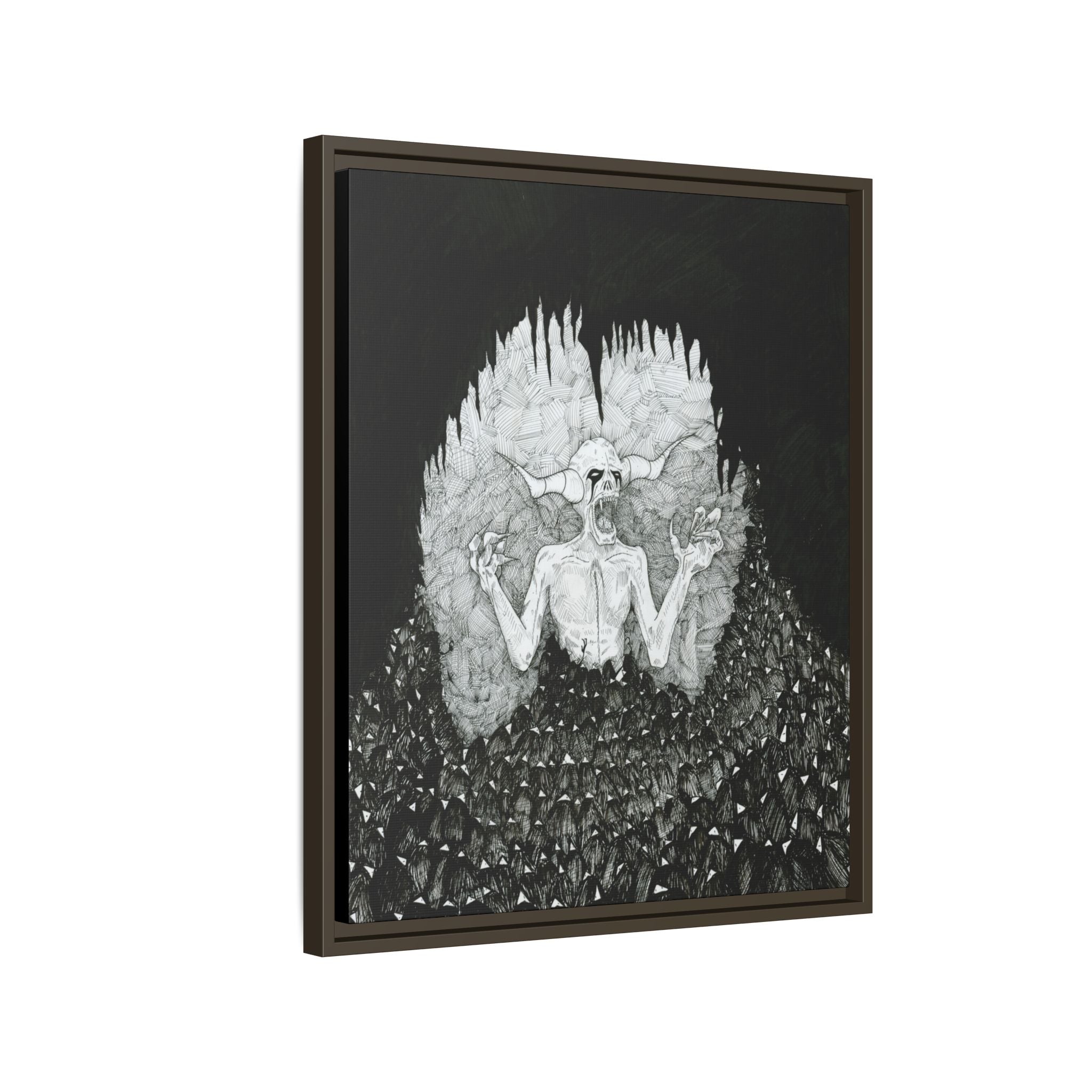 "The Fear" Canvas Print —by Larry White