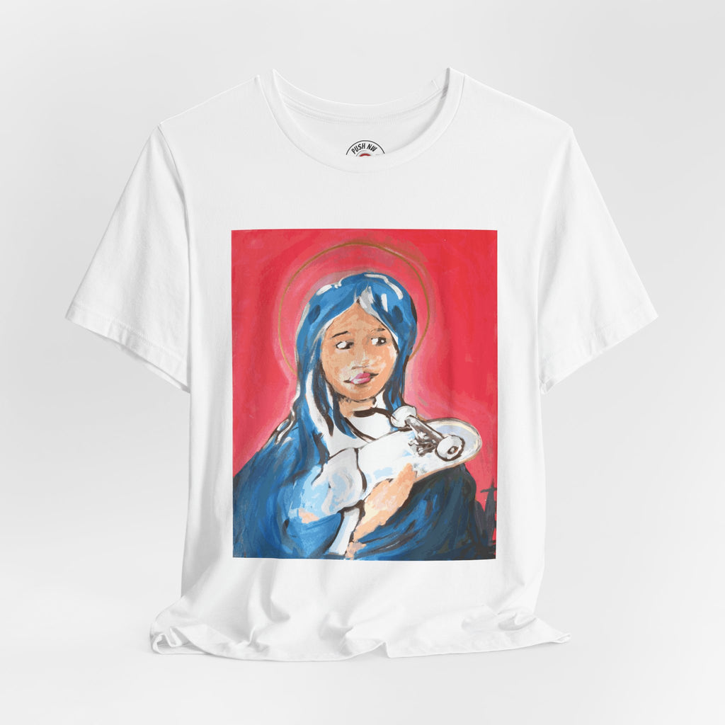 Mary and Child Unisex Jersey Tee