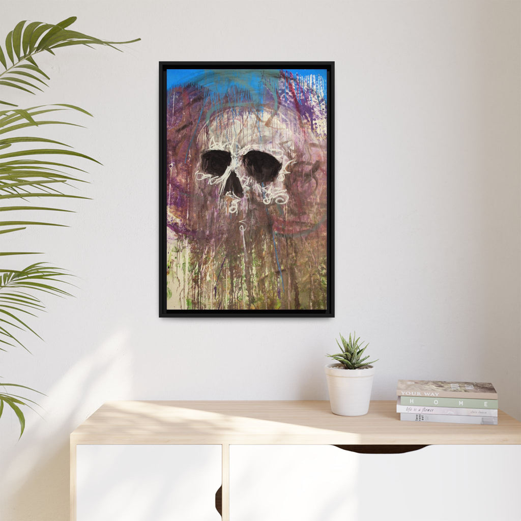 Arctic — Framed Matte Canvas print by Larry White