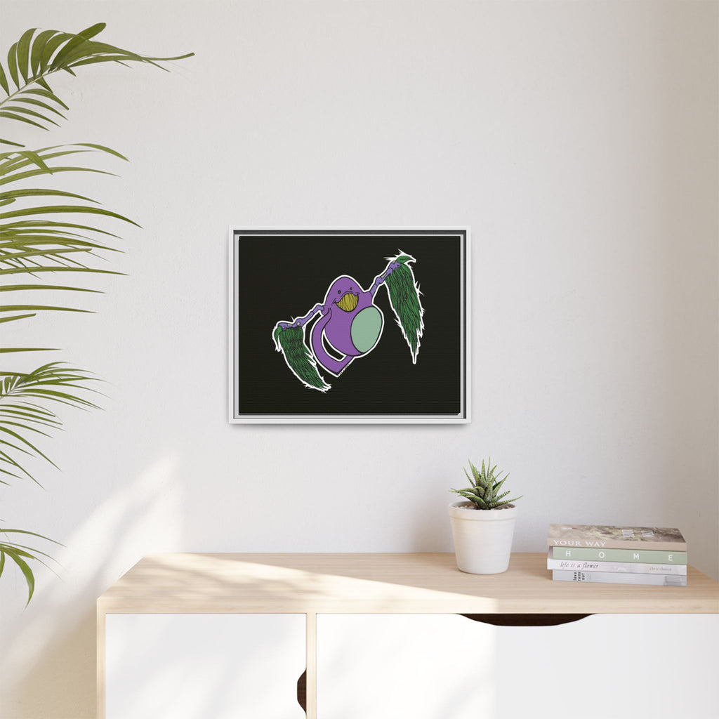 "Fly Guy" Framed Matte Canvas Art —By Larry White