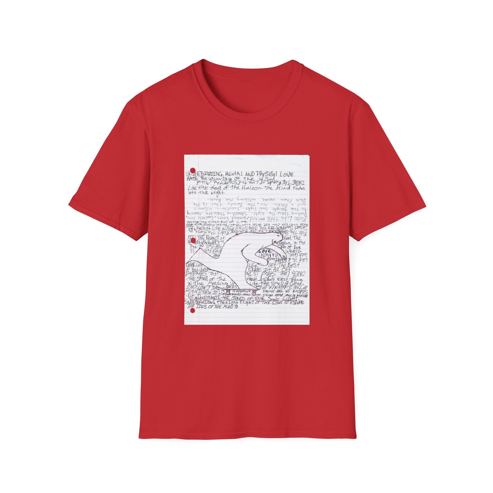 Life is a Skateboard Tee — Skateboarding Skate Tee (Buy Larry White)