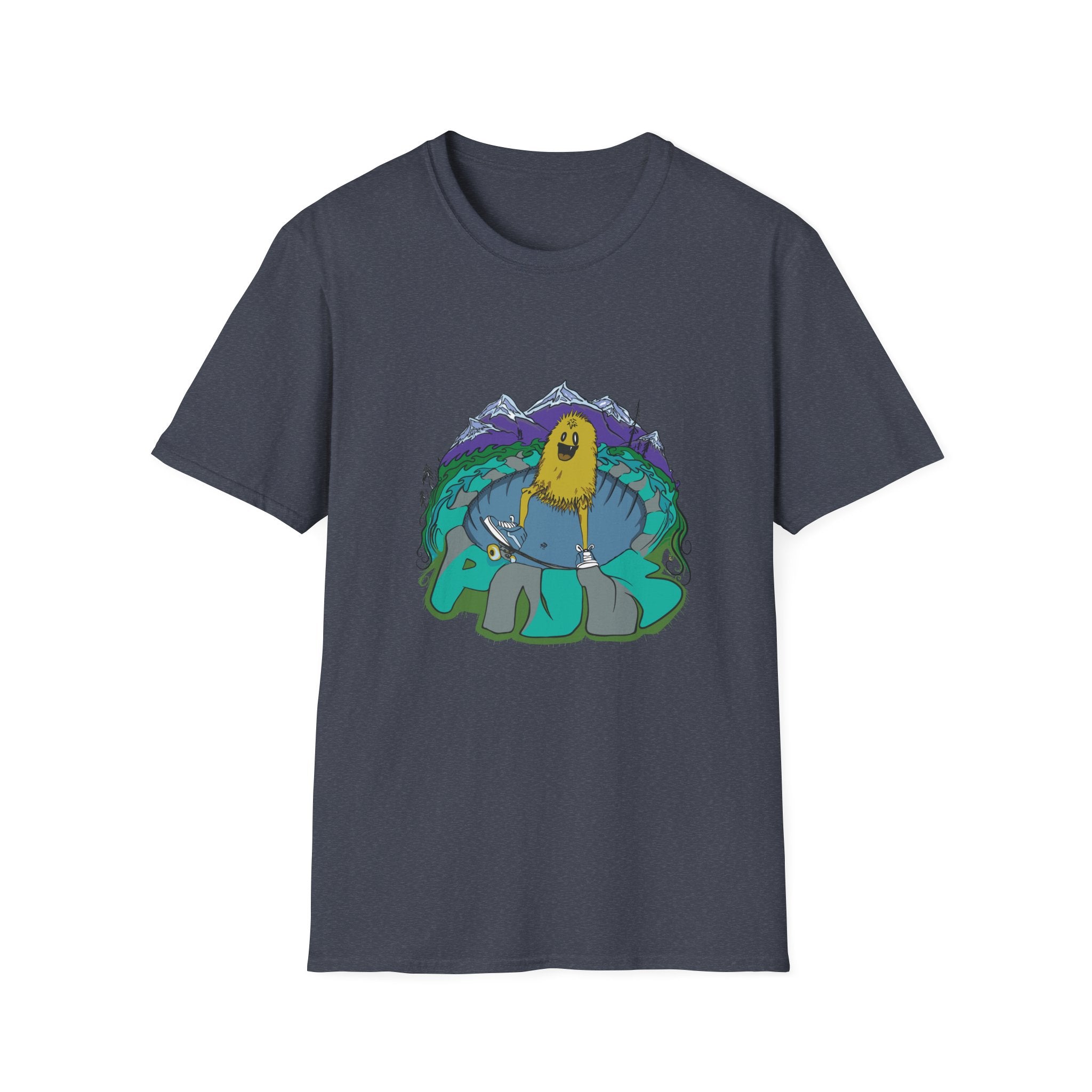 Skate PNW Tee — Skateboard Graphic T-Shirt by Larry White