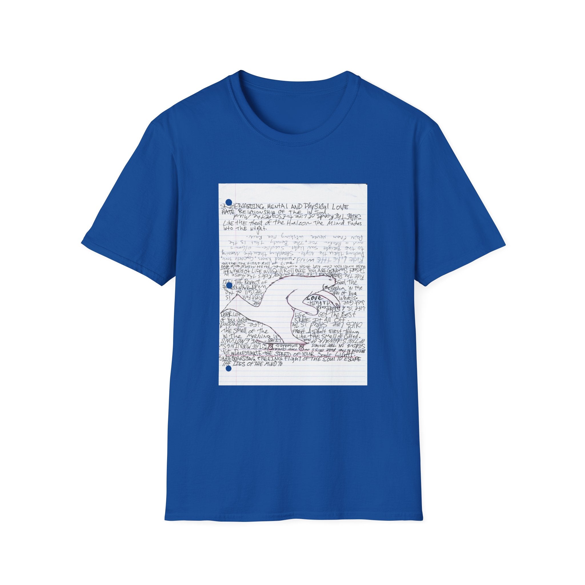 Life is a Skateboard Tee — Skateboarding Skate Tee (Buy Larry White)