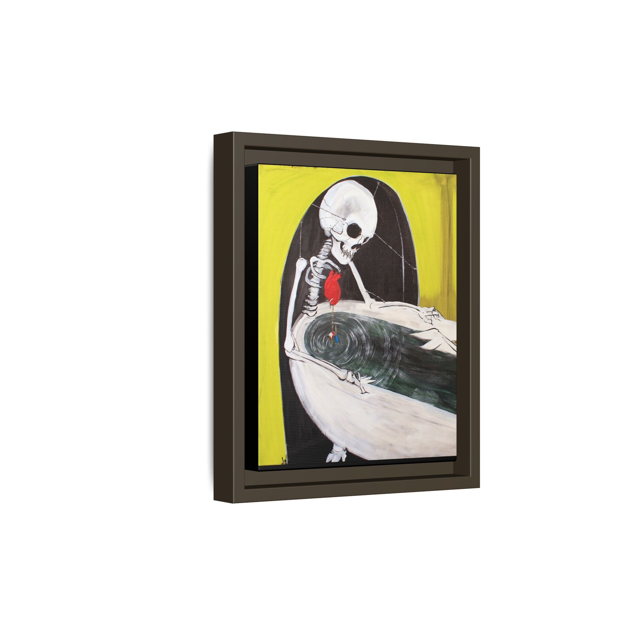 Broken Canvas Print by Larry White