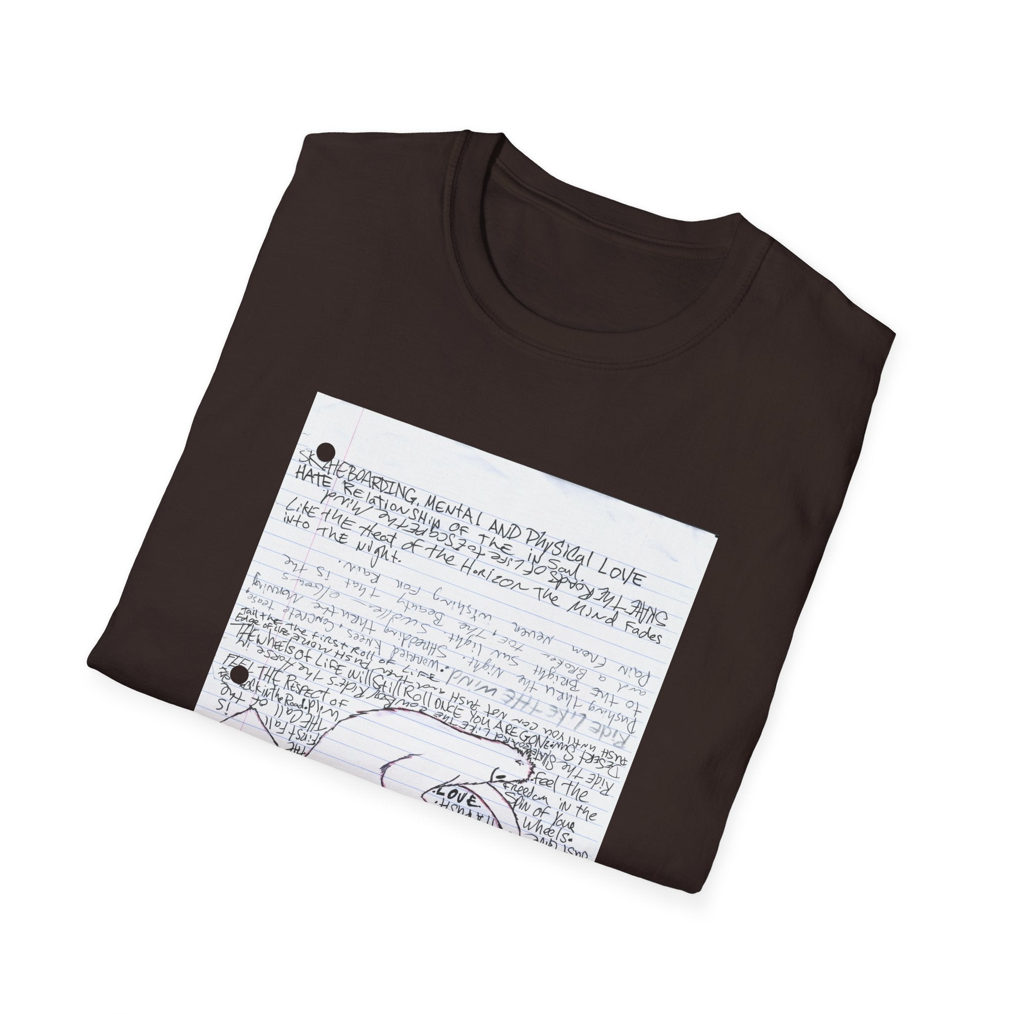 Life is a Skateboard Tee — Skateboarding Skate Tee (Buy Larry White)