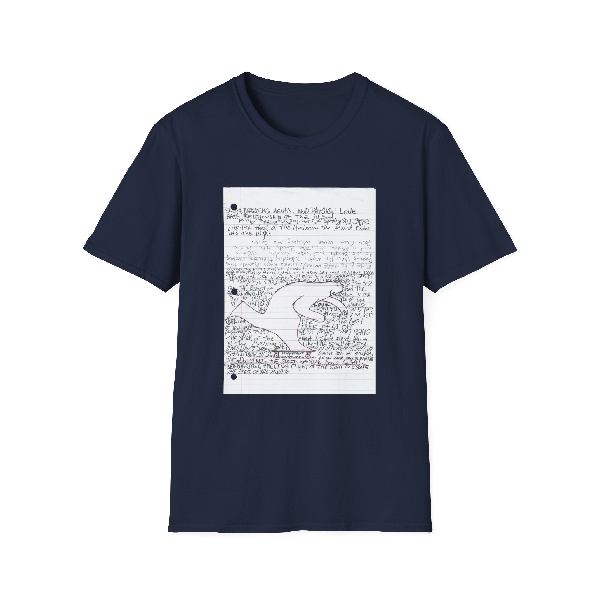 Life is a Skateboard Tee — Skateboarding Skate Tee (Buy Larry White)