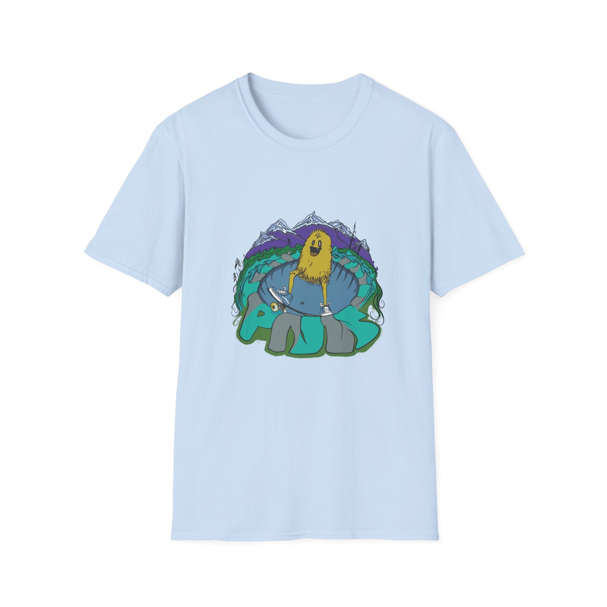 Skate PNW Tee — Skateboard Graphic T-Shirt by Larry White