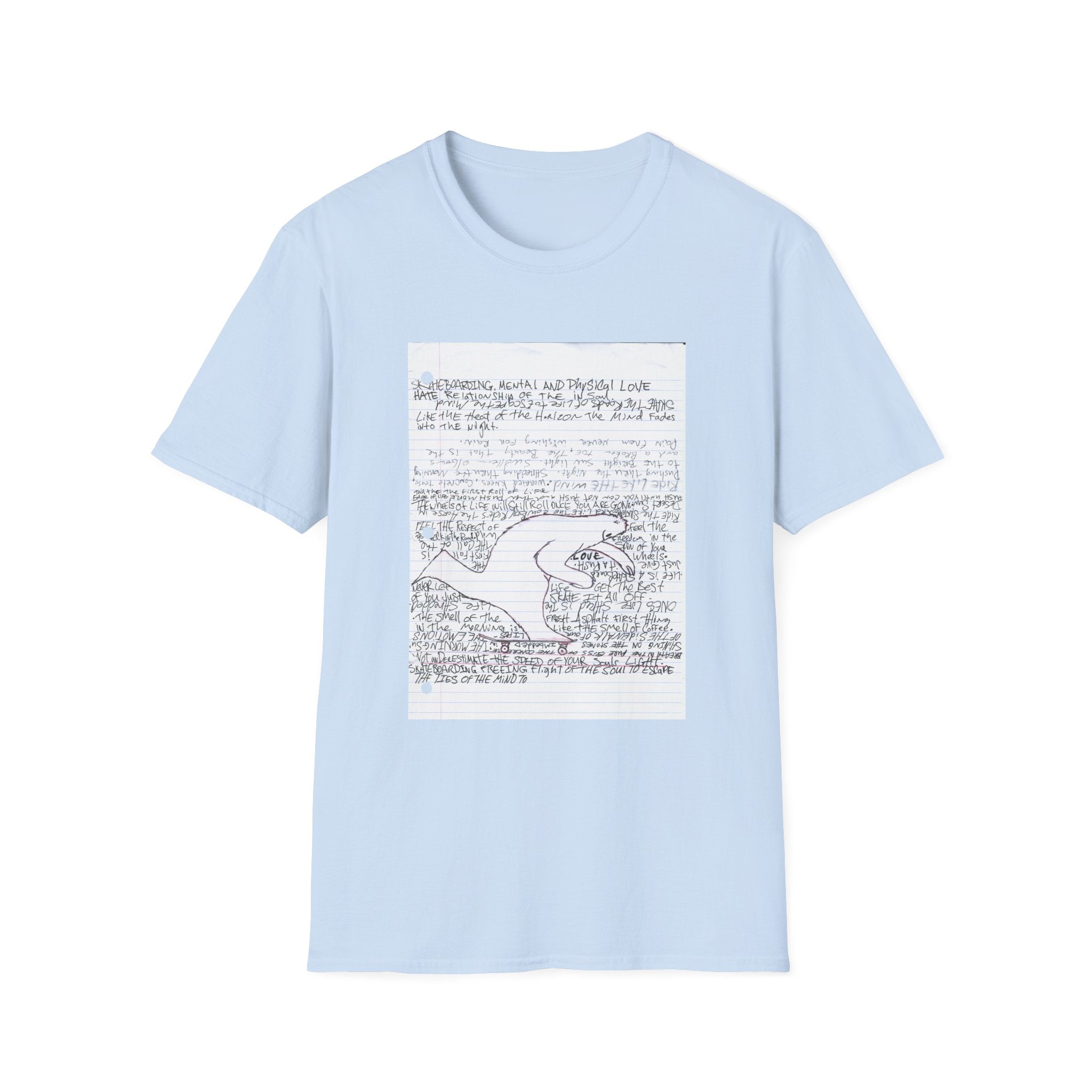 Life is a Skateboard Tee — Skateboarding Skate Tee (Buy Larry White)