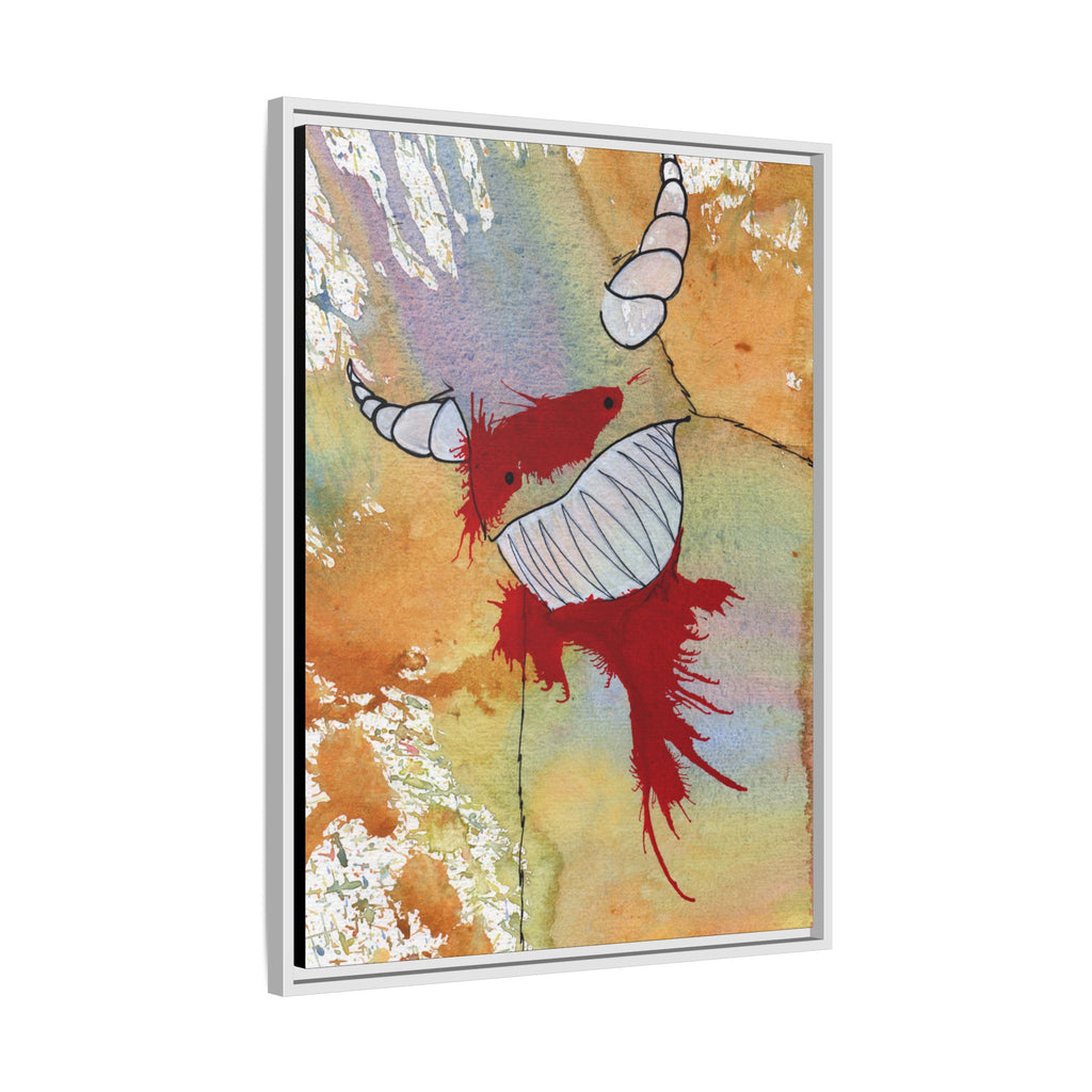 M is for Monster Canvas Print — By Larry White