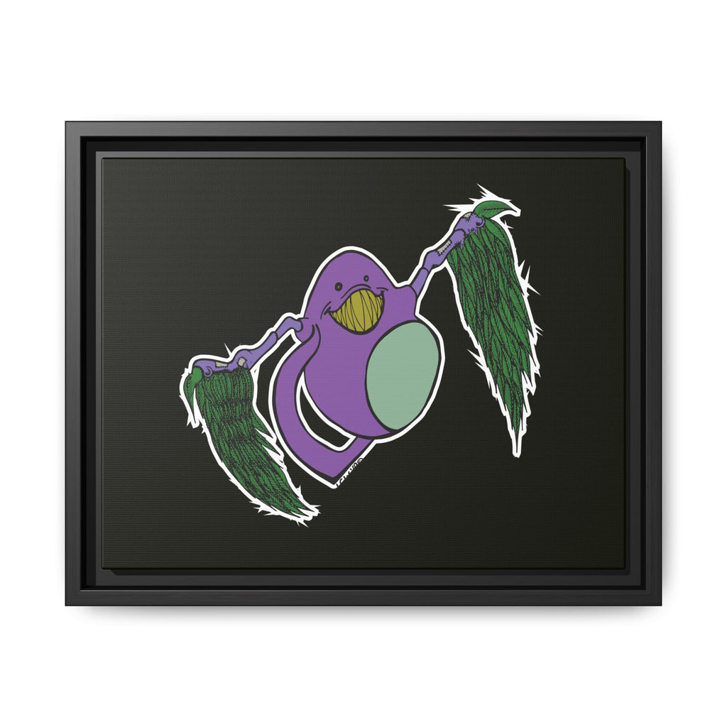 "Fly Guy" Framed Matte Canvas Art —By Larry White