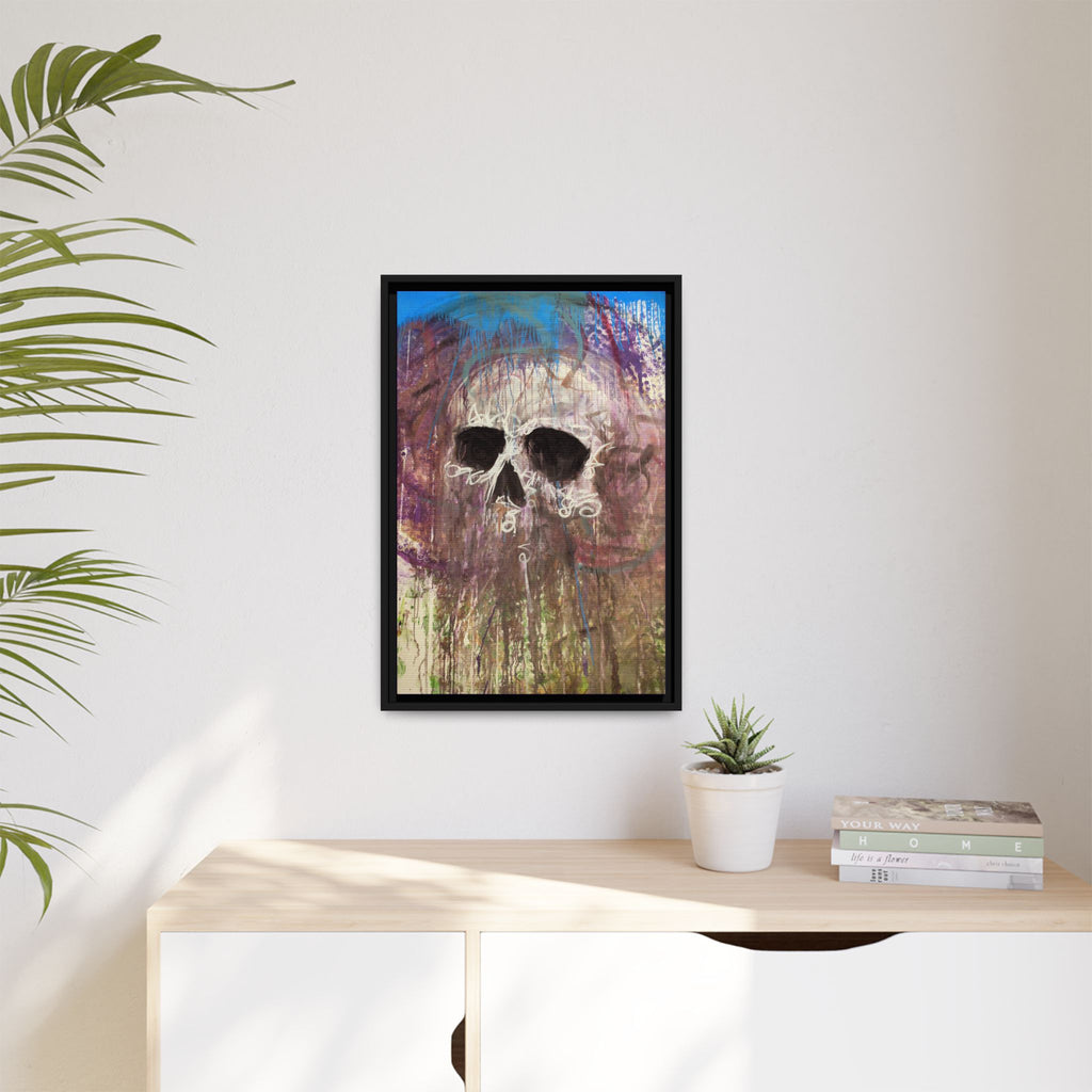 Arctic — Framed Matte Canvas print by Larry White