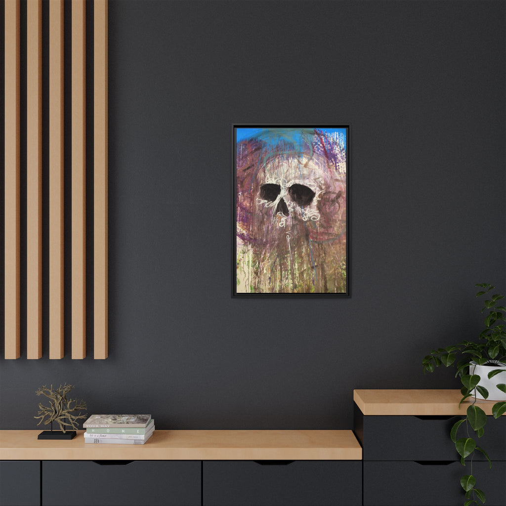 Arctic — Framed Matte Canvas print by Larry White
