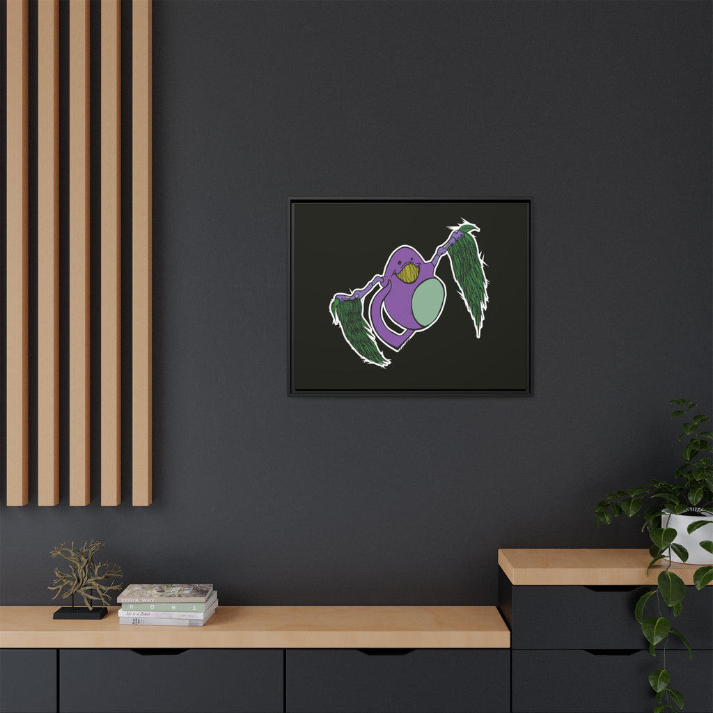"Fly Guy" Framed Matte Canvas Art —By Larry White