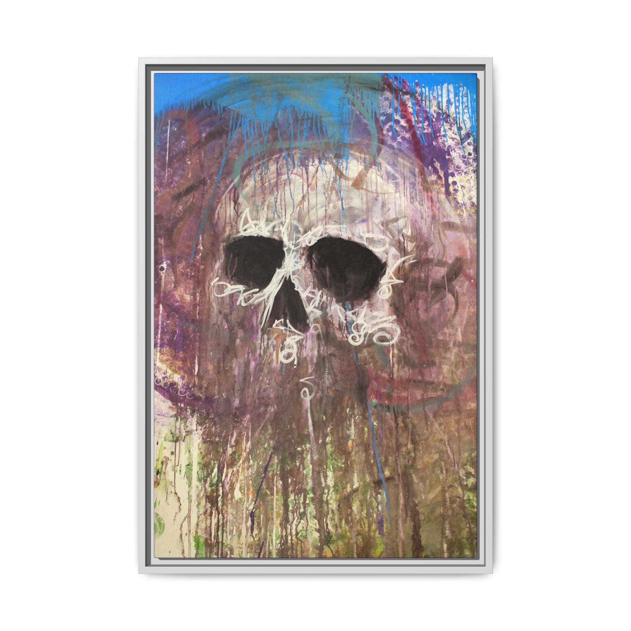 Arctic — Framed Matte Canvas print by Larry White