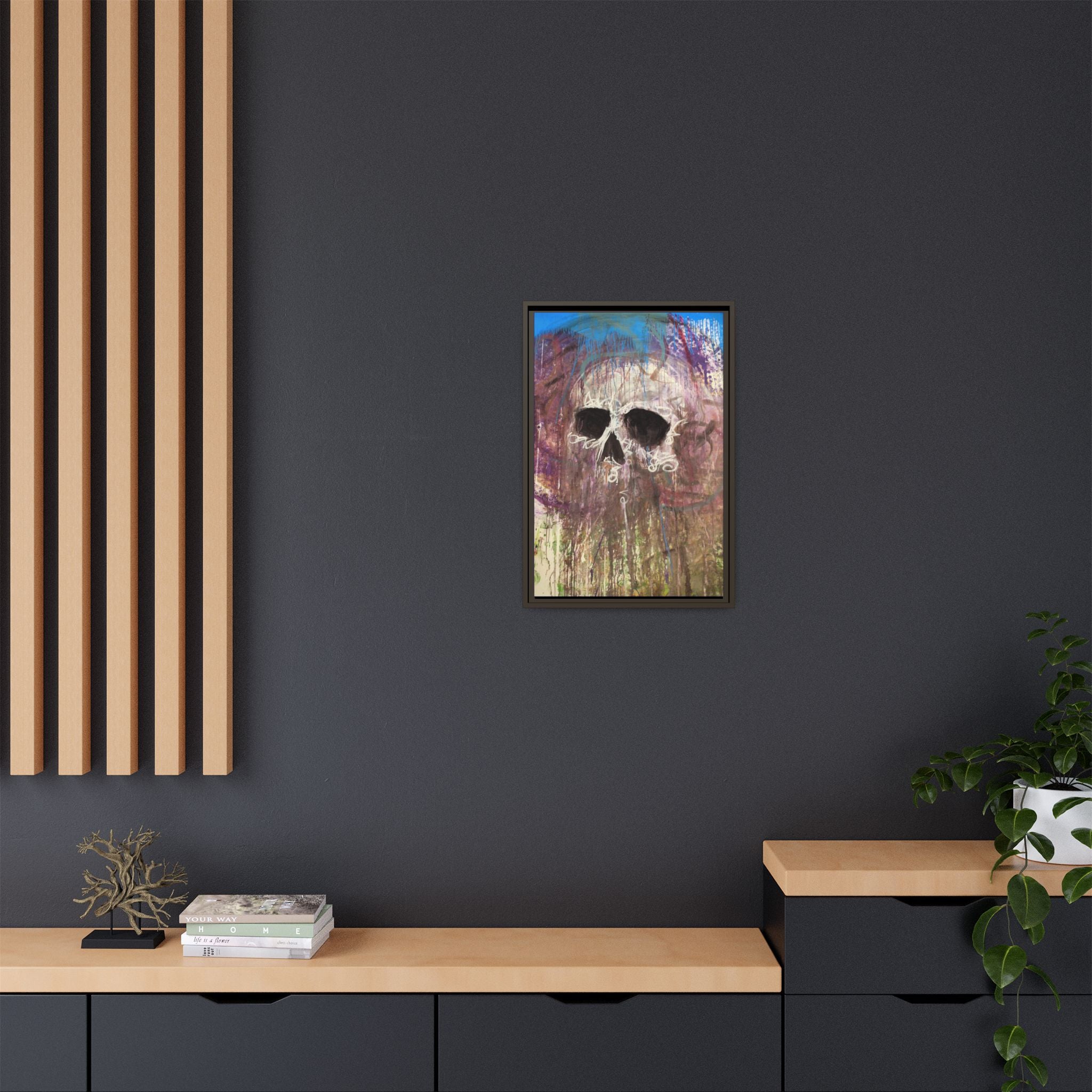 Arctic — Framed Matte Canvas print by Larry White