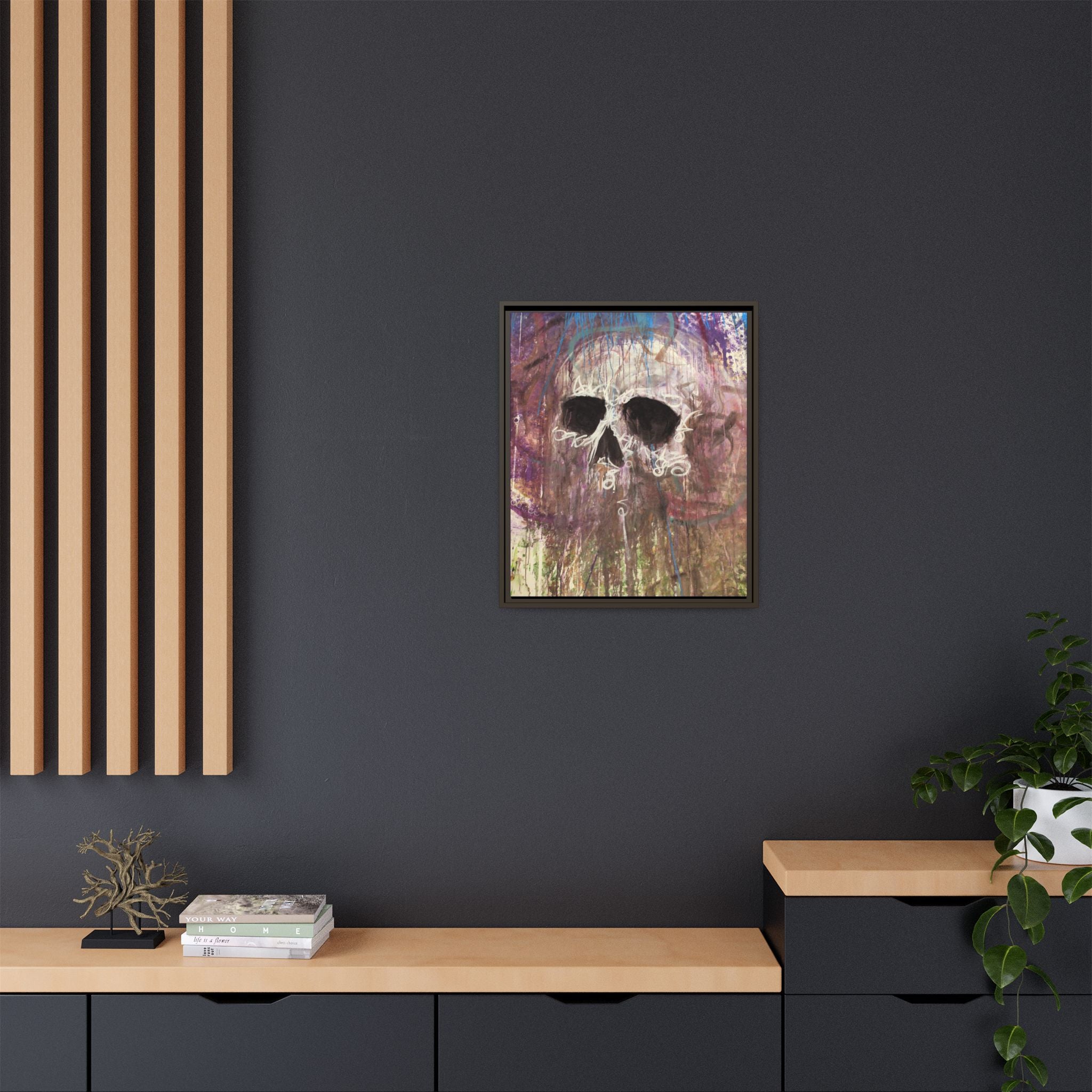 Arctic — Framed Matte Canvas print by Larry White