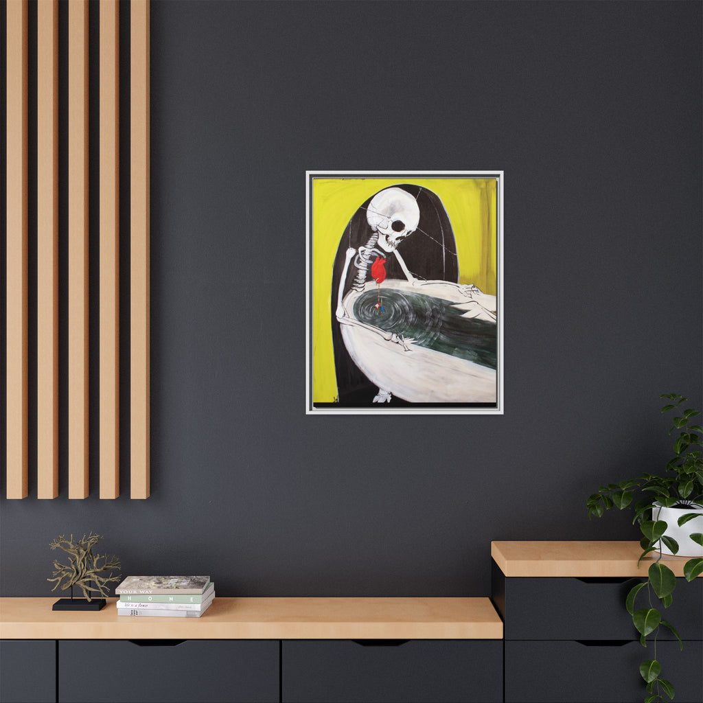 Broken Canvas Print by Larry White