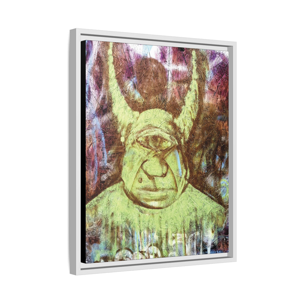Cyclops Viking Art Print canvas print by Larry White