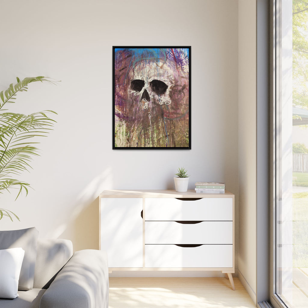 Arctic — Framed Matte Canvas print by Larry White