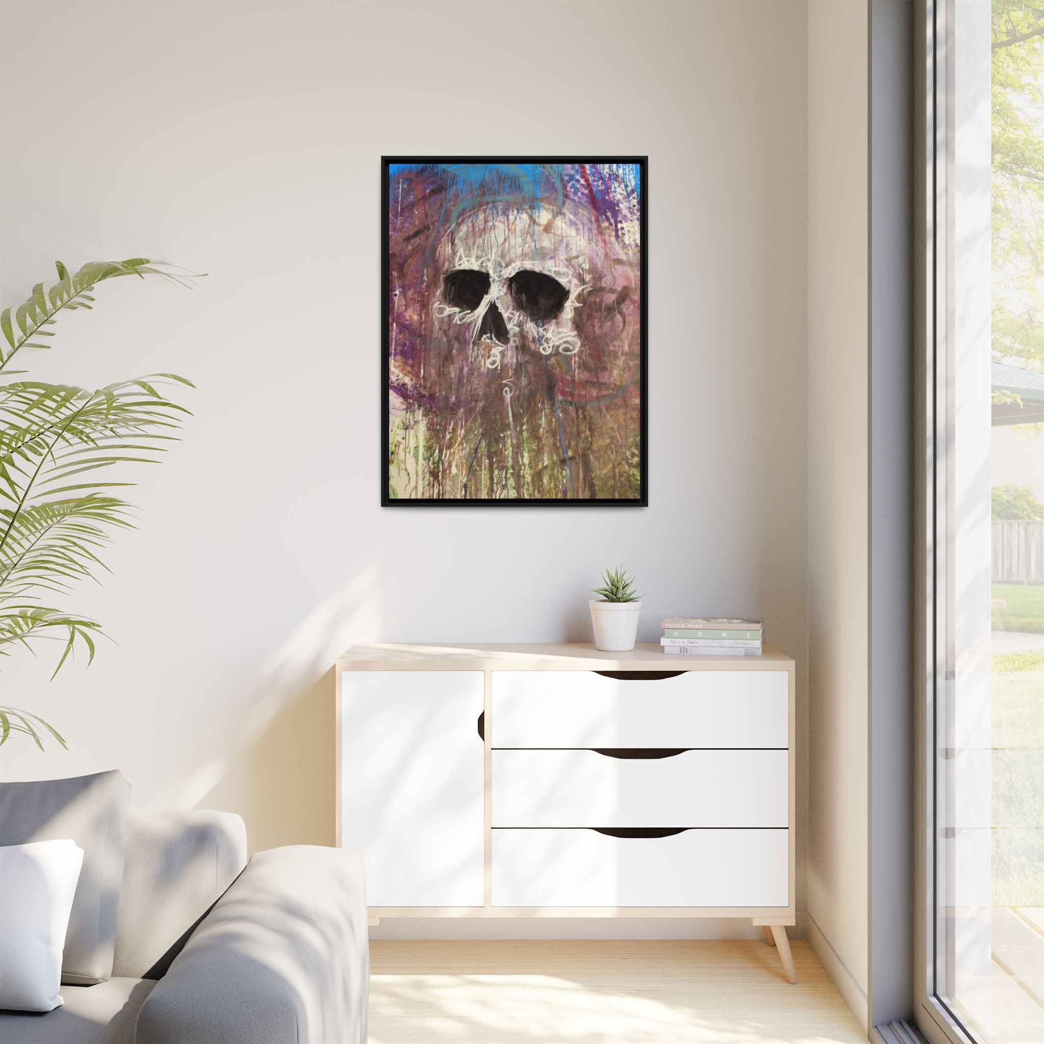 Arctic — Framed Matte Canvas print by Larry White