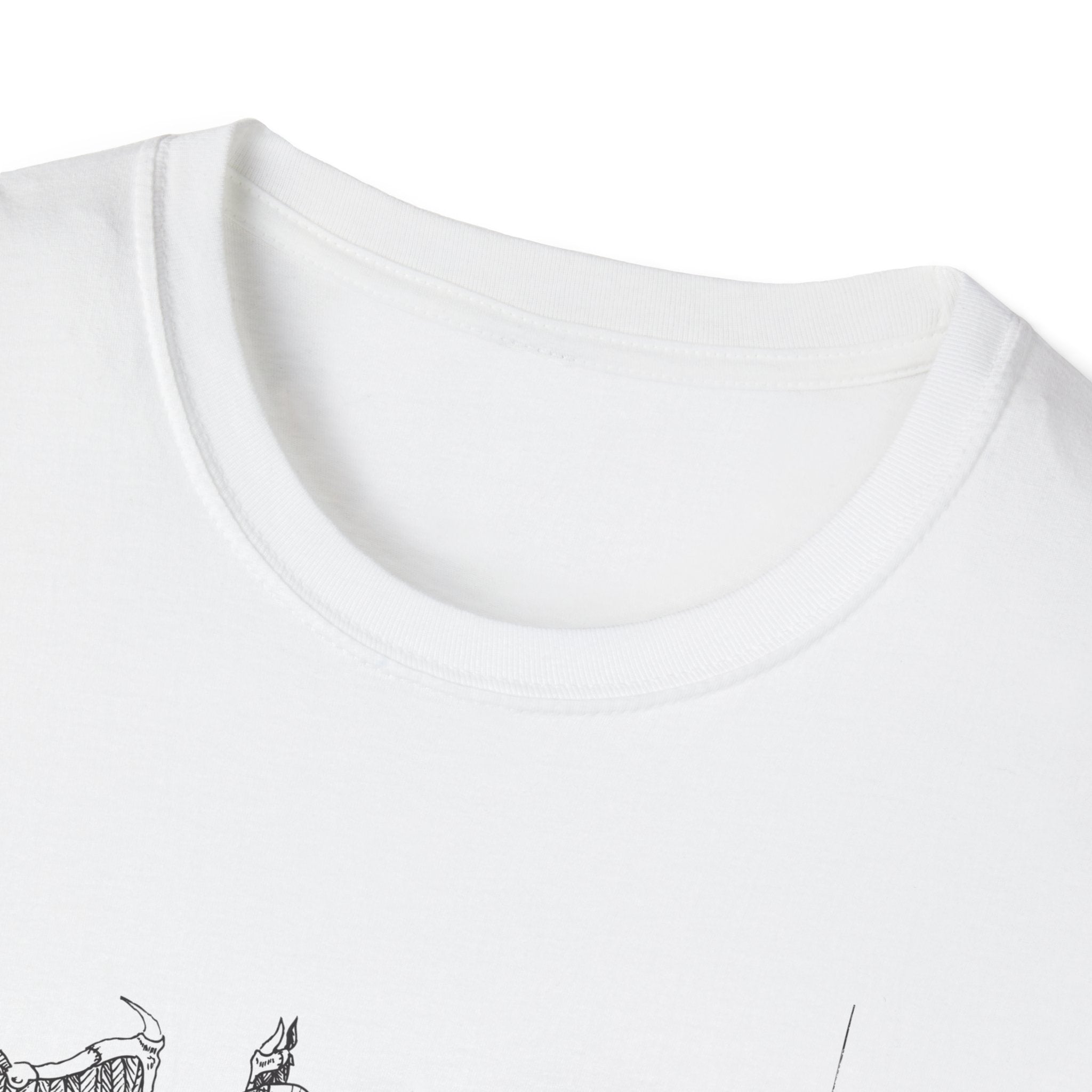 Boogieman in Slacks Illustration T-Shirt — Larry White Art