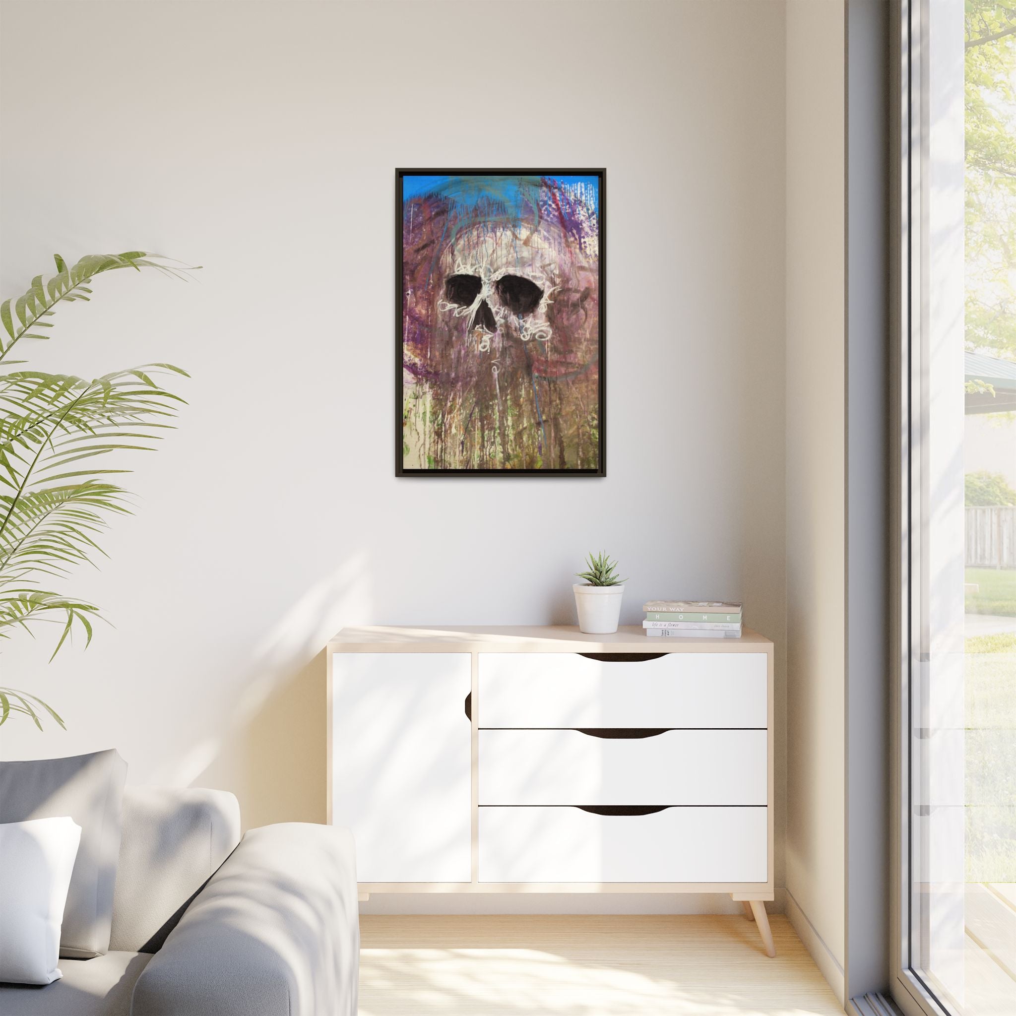 Arctic — Framed Matte Canvas print by Larry White