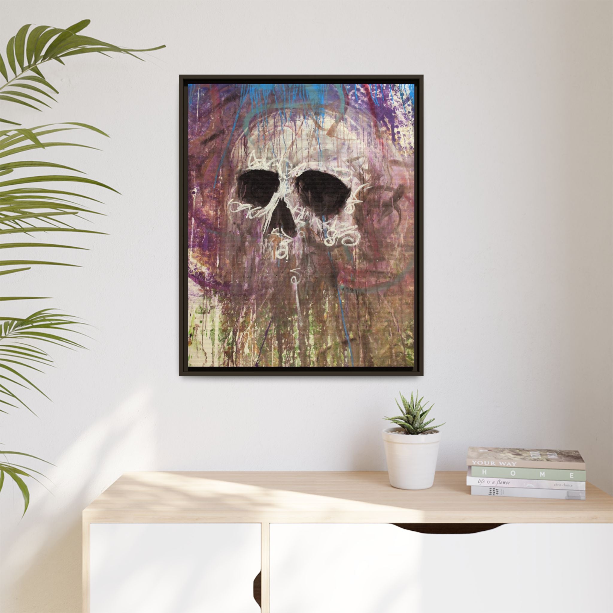 Arctic — Framed Matte Canvas print by Larry White