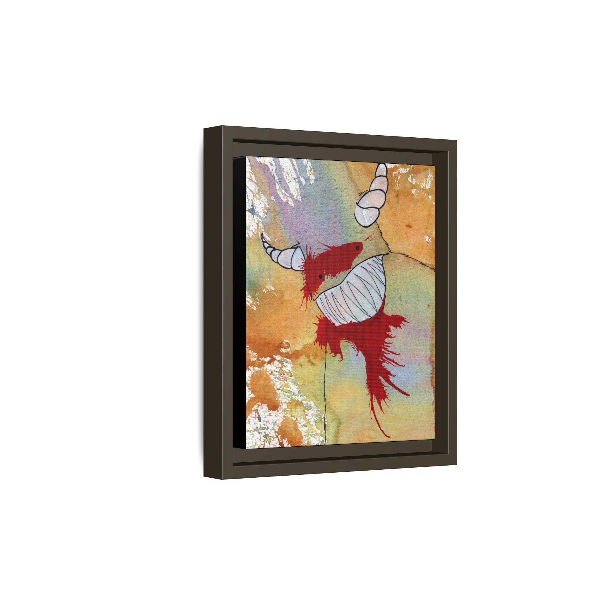 M is for Monster Canvas Print — By Larry White