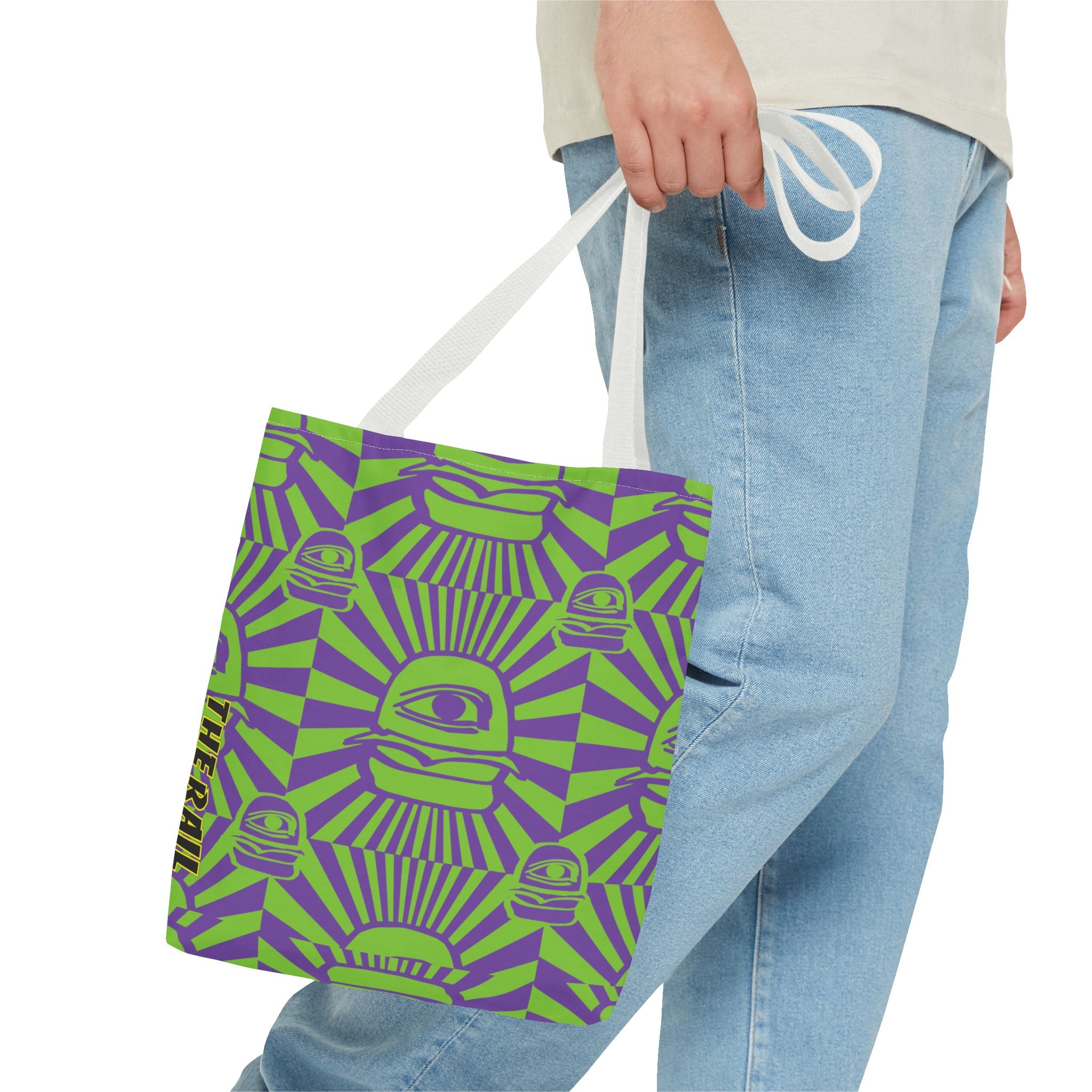 Groovy Eye-Catching Tote Bag - Perfect for Festivals & Everyday Use