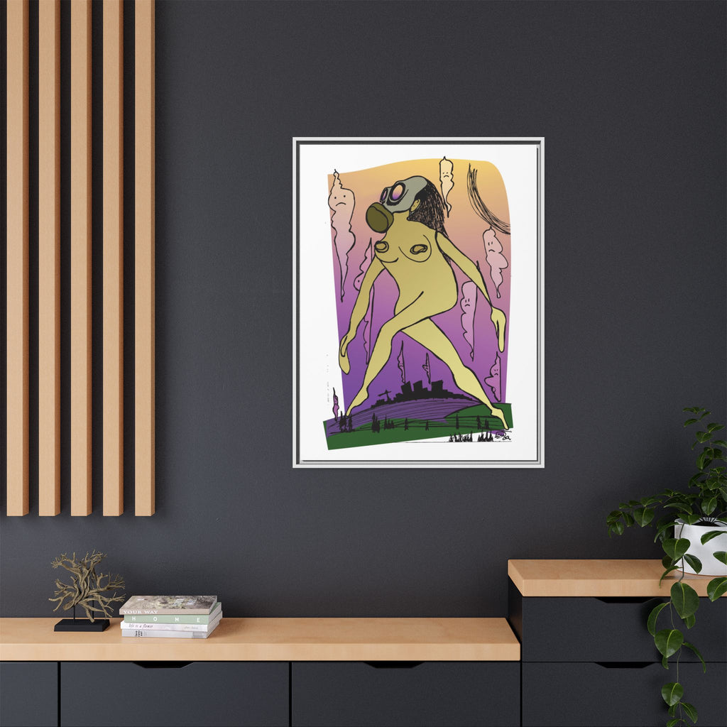 "Mother Nature"  Framed Canvas Print By Larry White