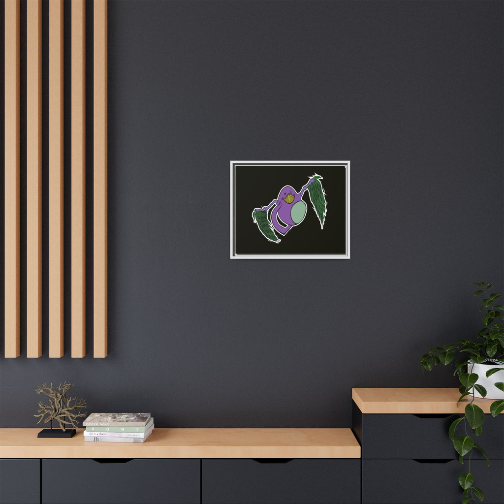 "Fly Guy" Framed Matte Canvas Art —By Larry White