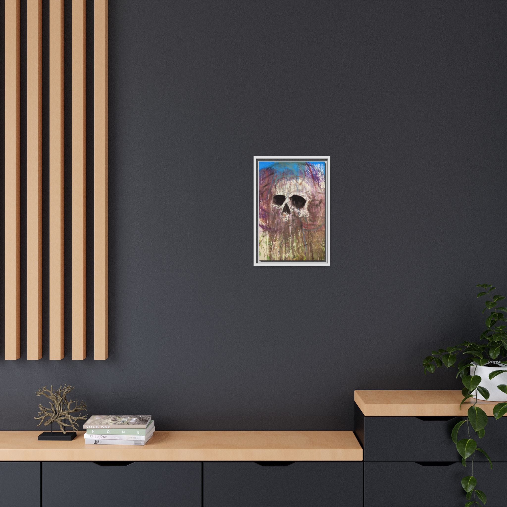 Arctic — Framed Matte Canvas print by Larry White