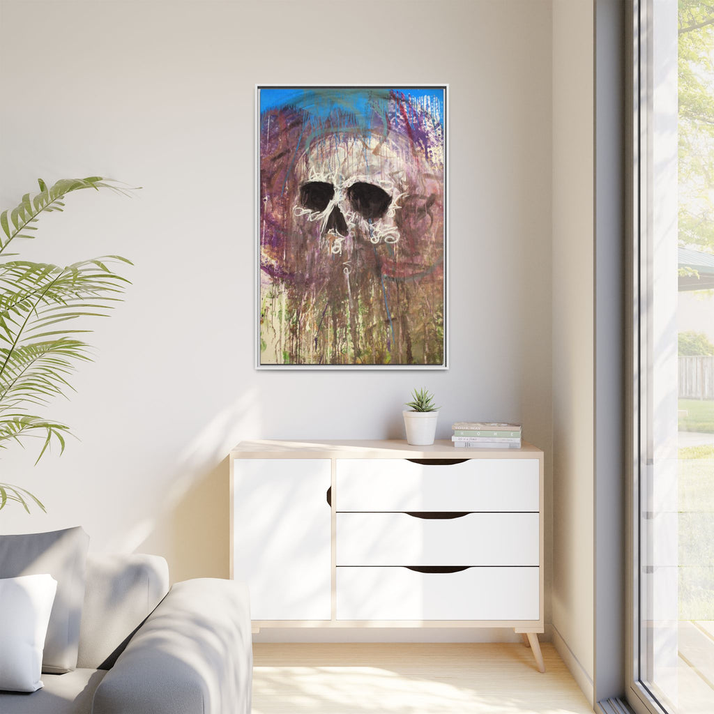 Arctic — Framed Matte Canvas print by Larry White
