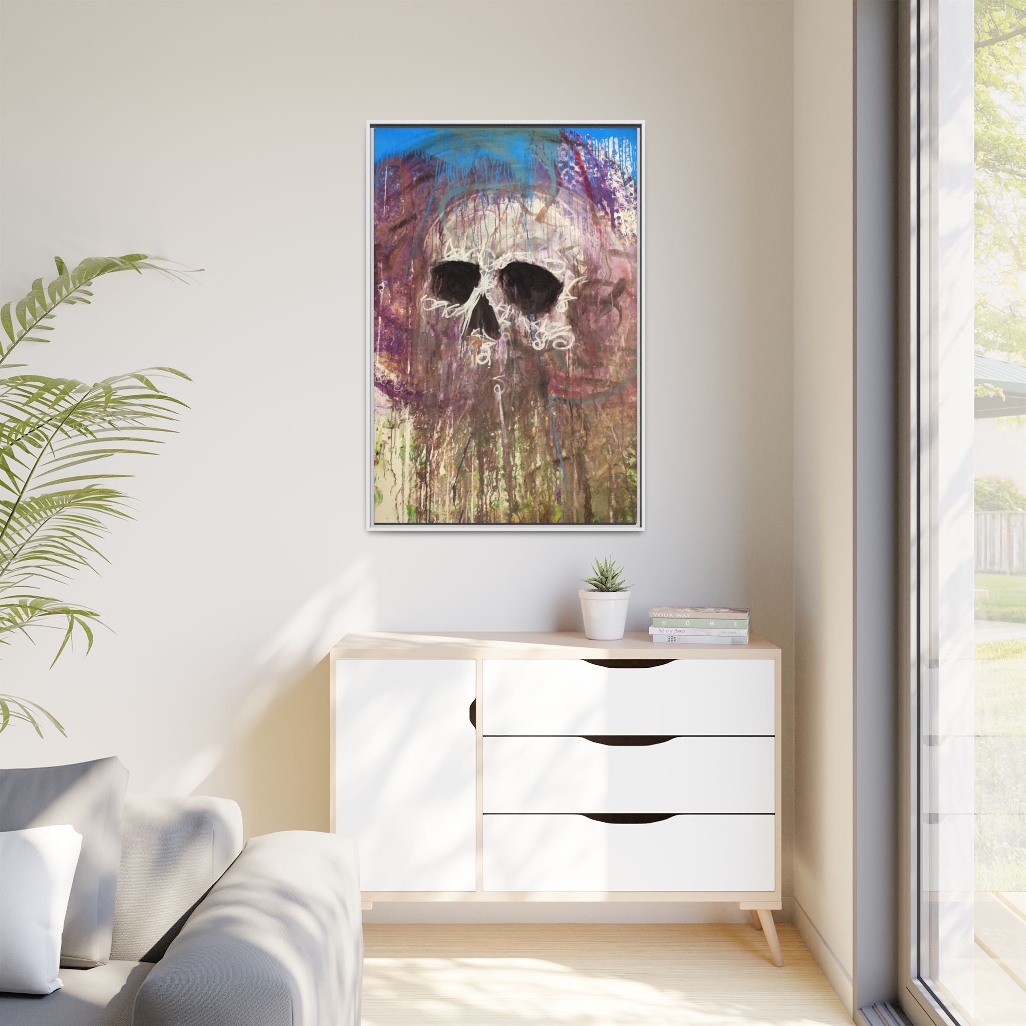 Arctic — Framed Matte Canvas print by Larry White