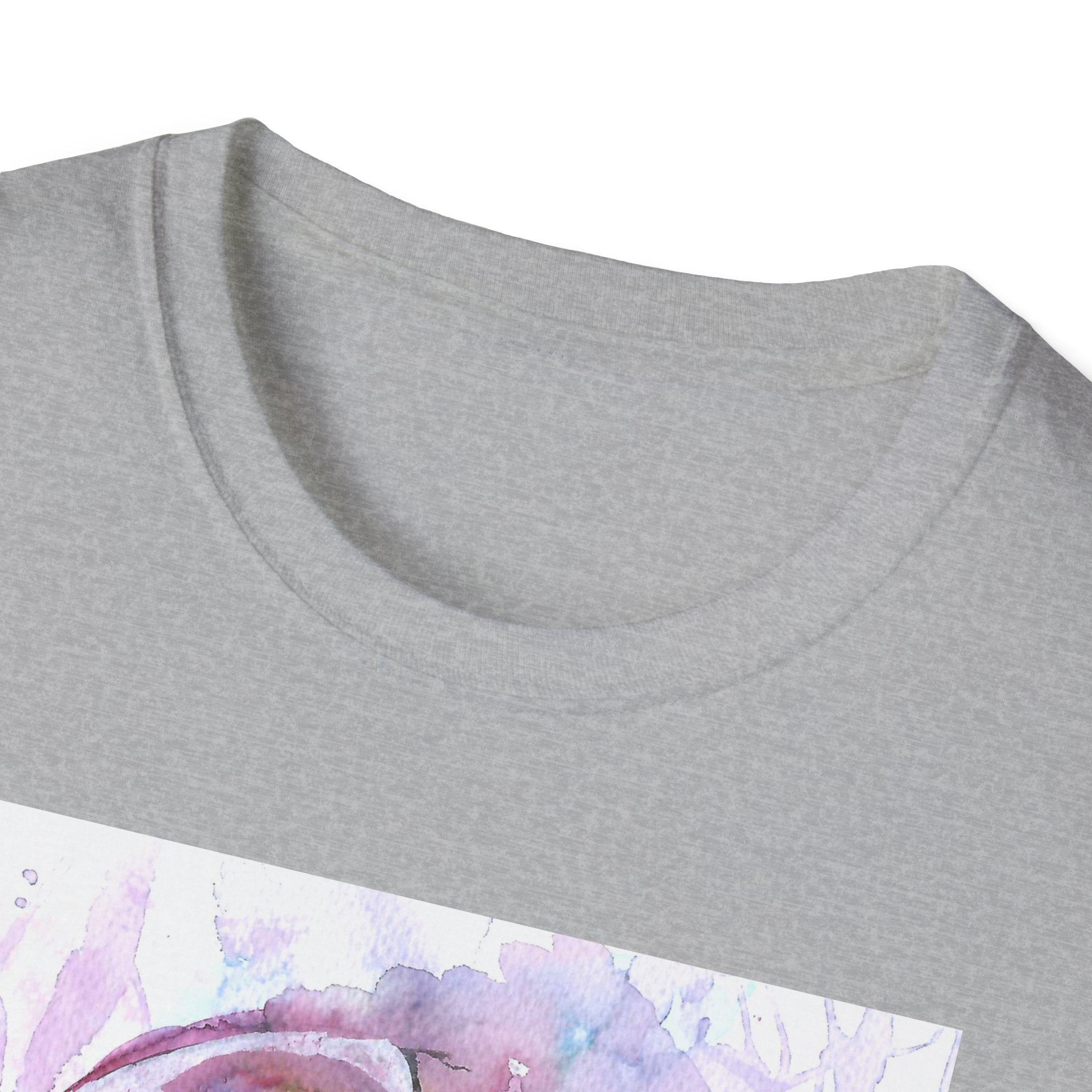 "Sweet Home" Art T-Shirt — Colorful Drip Skull Art Tee
