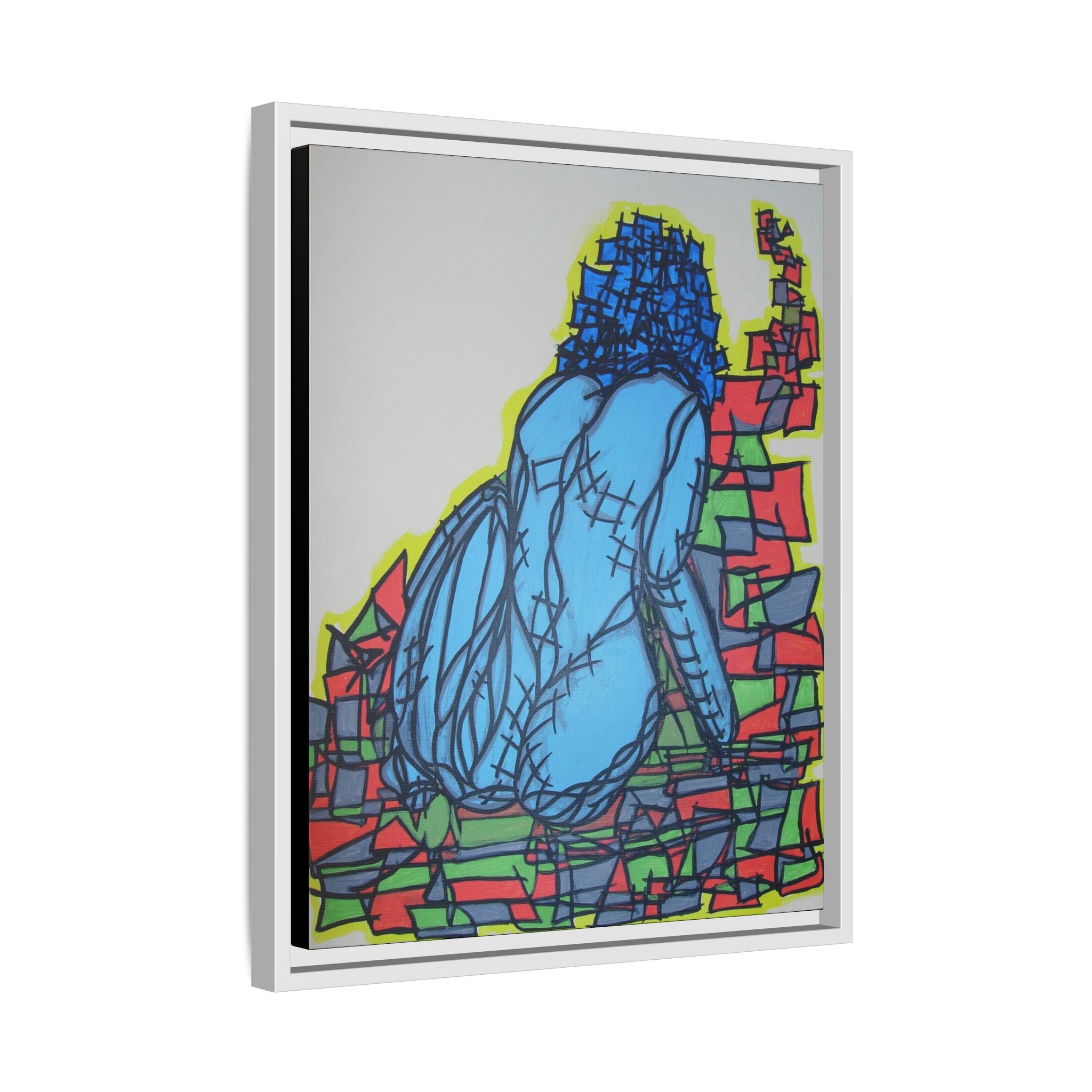 "Choosing sides"Canvas Print by Larry White